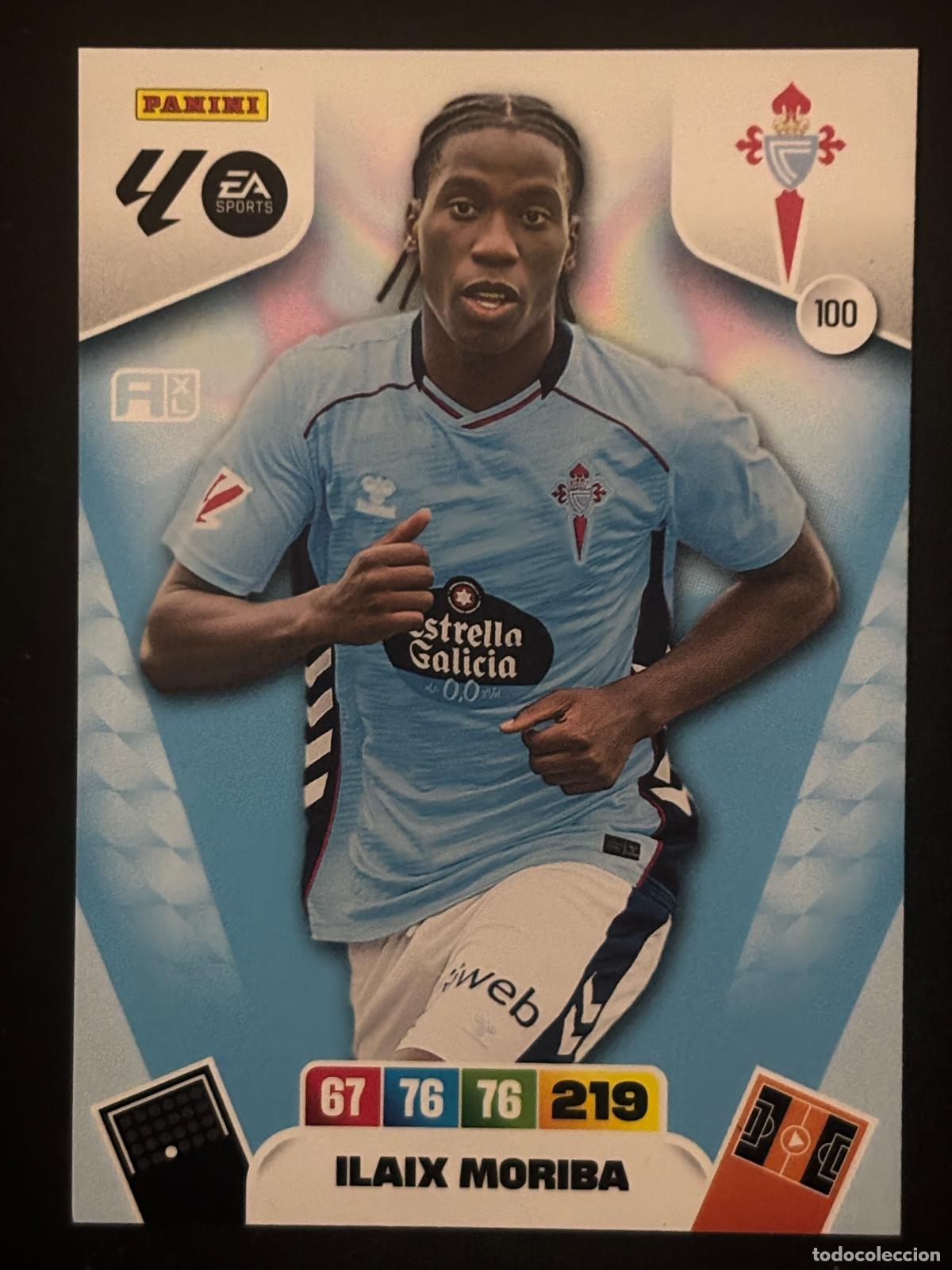 Cromos de f&uacute;tbol: 100 ILAIX MORIBA CELTA ADRENALYN XL LALIGA EA SPORTS 25-26 2025-2026 PANINI