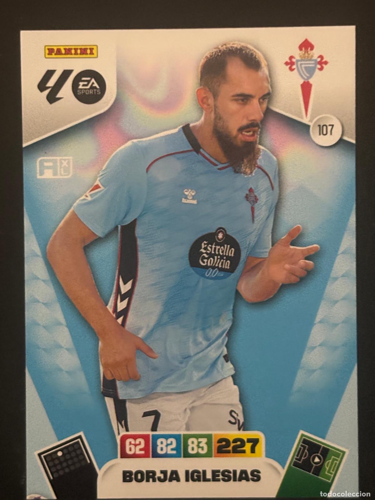 Cromos de f&uacute;tbol: 107 BORJA IGLESIAS CELTA ADRENALYN XL LALIGA EA SPORTS 25-26 2025-2026 PANINI