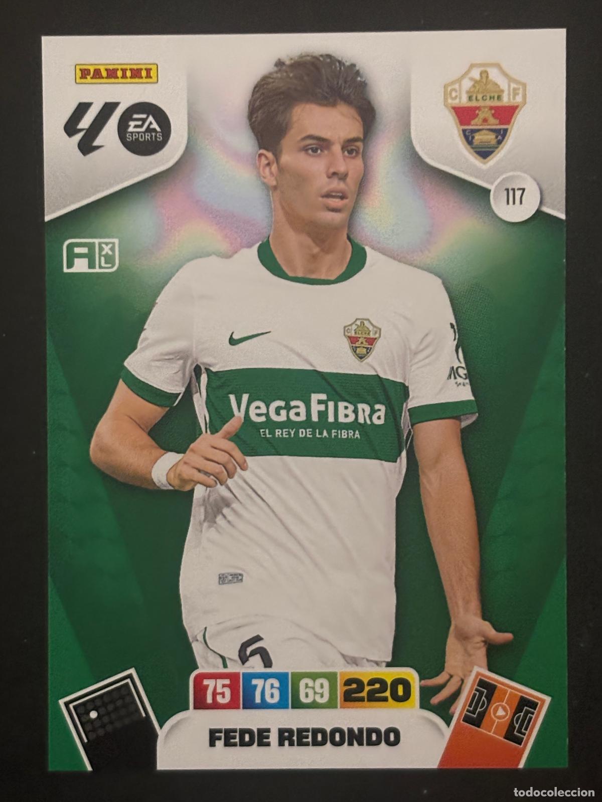 Cromos de f&uacute;tbol: 117 FEDE REDONDO ELCHE ADRENALYN XL LALIGA EA SPORTS 25-26 2025-2026 PANINI