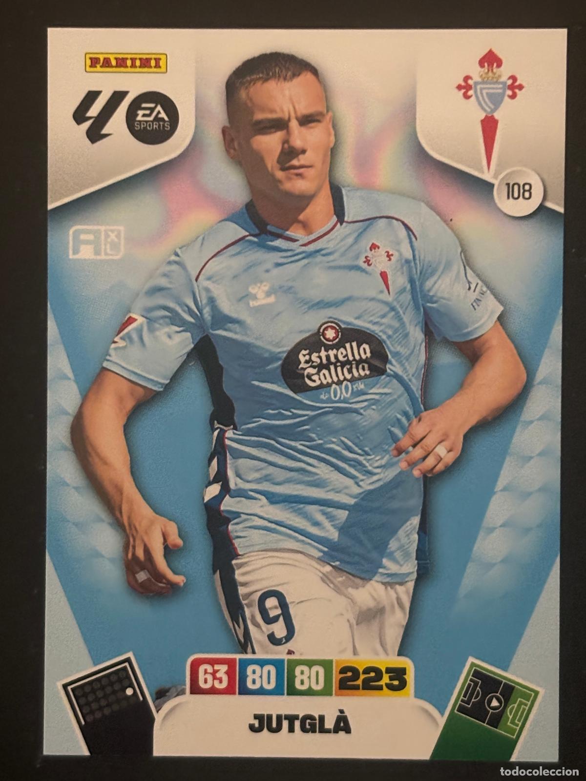 Cromos de f&uacute;tbol: 108 JUTGL&Agrave; CELTA ADRENALYN XL LALIGA EA SPORTS 25-26 2025-2026 PANINI