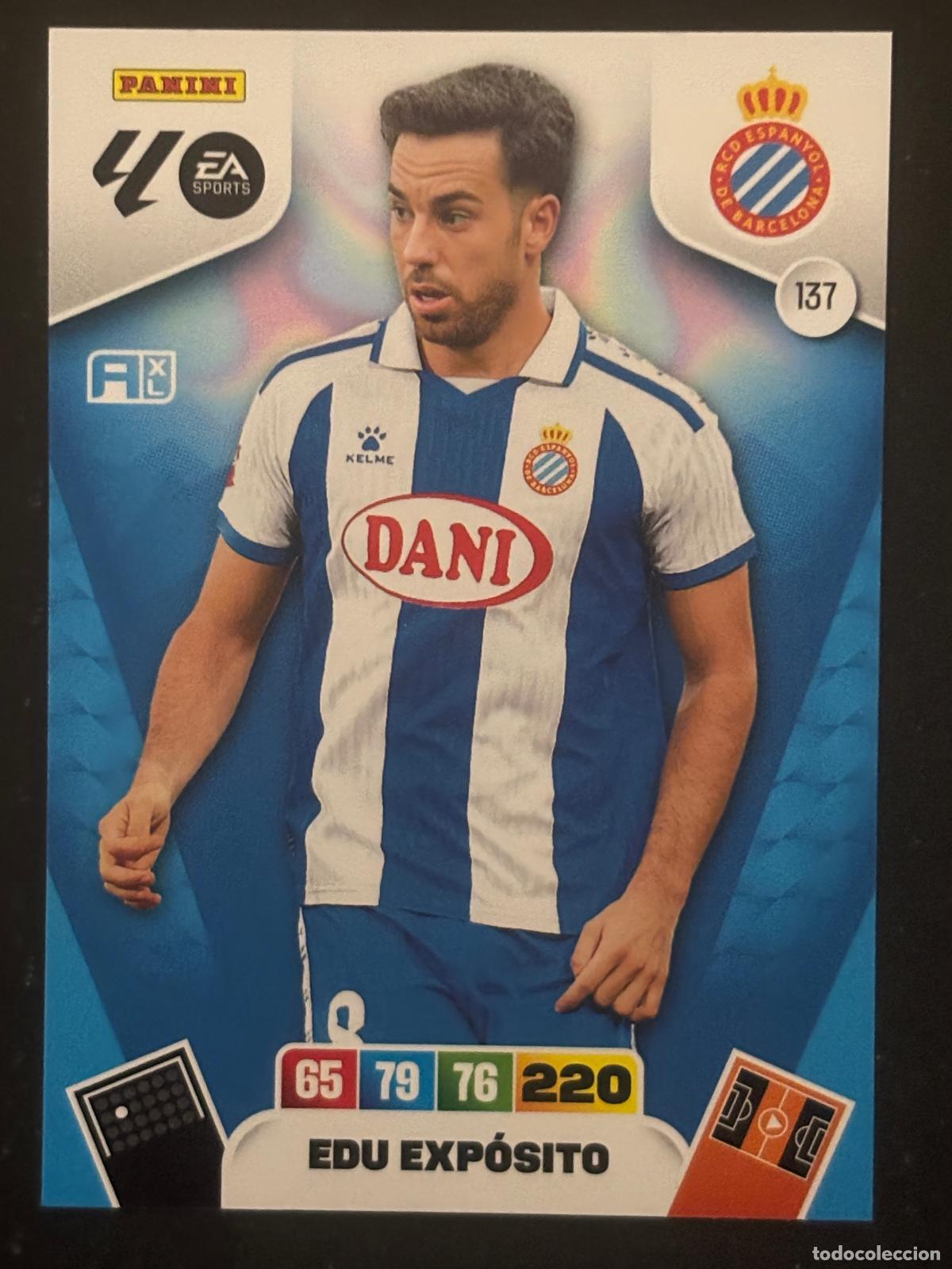 Cromos de f&uacute;tbol: 137 EDU EXP&Oacute;SITO ESPANYOL ADRENALYN XL LALIGA EA SPORTS 25-26 2025-2026 PANINI