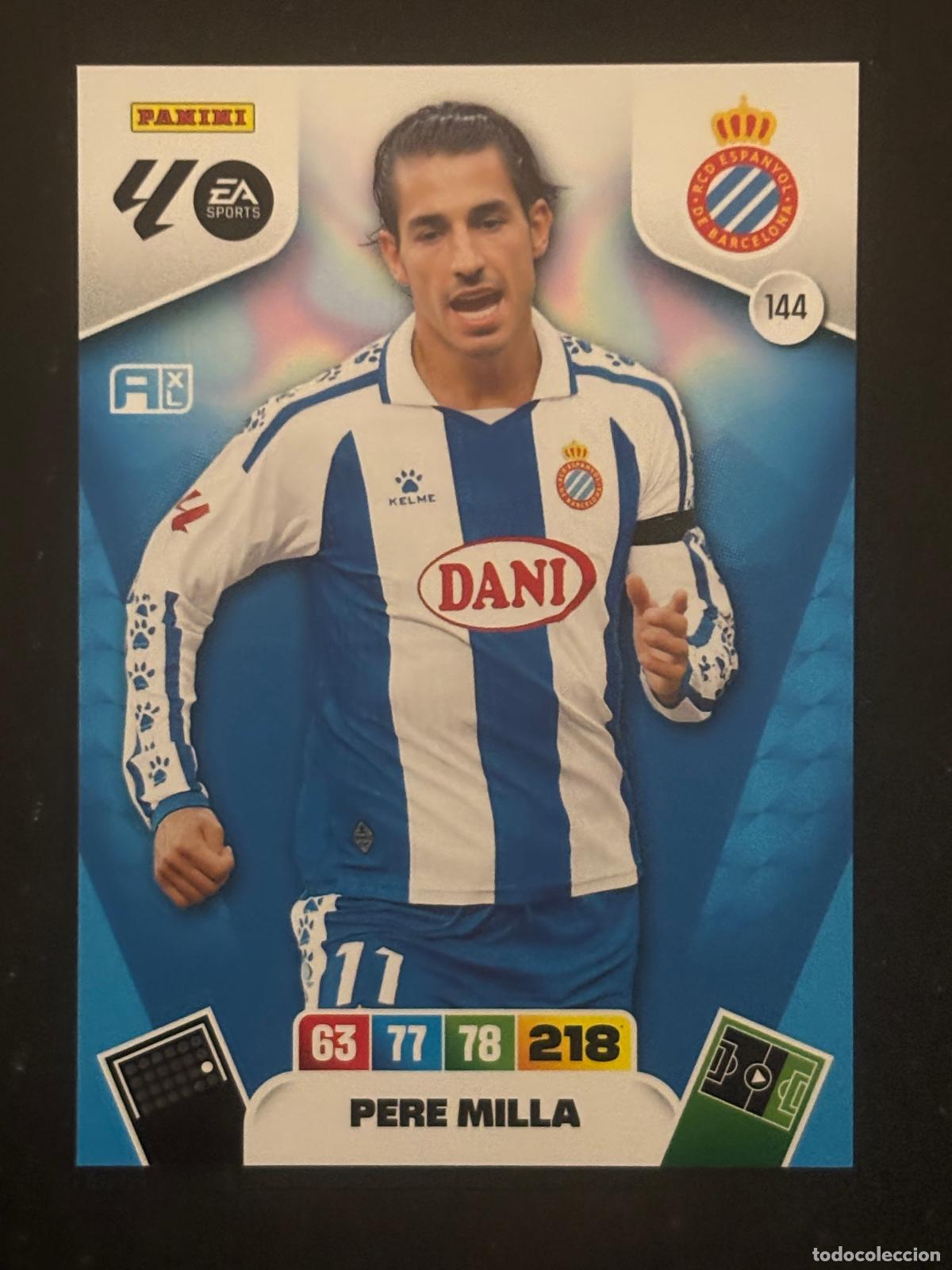Cromos de f&uacute;tbol: 144 PERE MILLA ESPANYOL ADRENALYN XL LALIGA EA SPORTS 25-26 2025-2026 PANINI