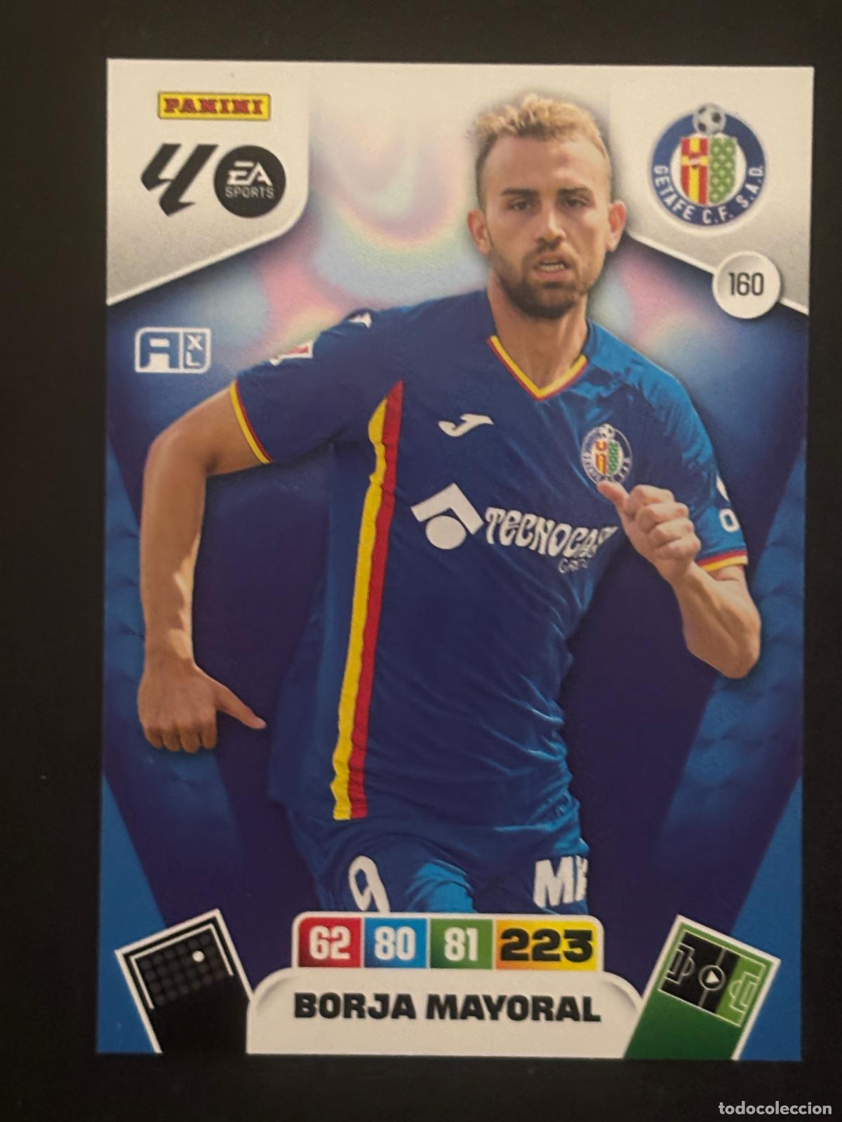 Cromos de f&uacute;tbol: 160 BORJA MAYORAL GETAFE ADRENALYN XL LALIGA EA SPORTS 25-26 2025-2026 PANINI