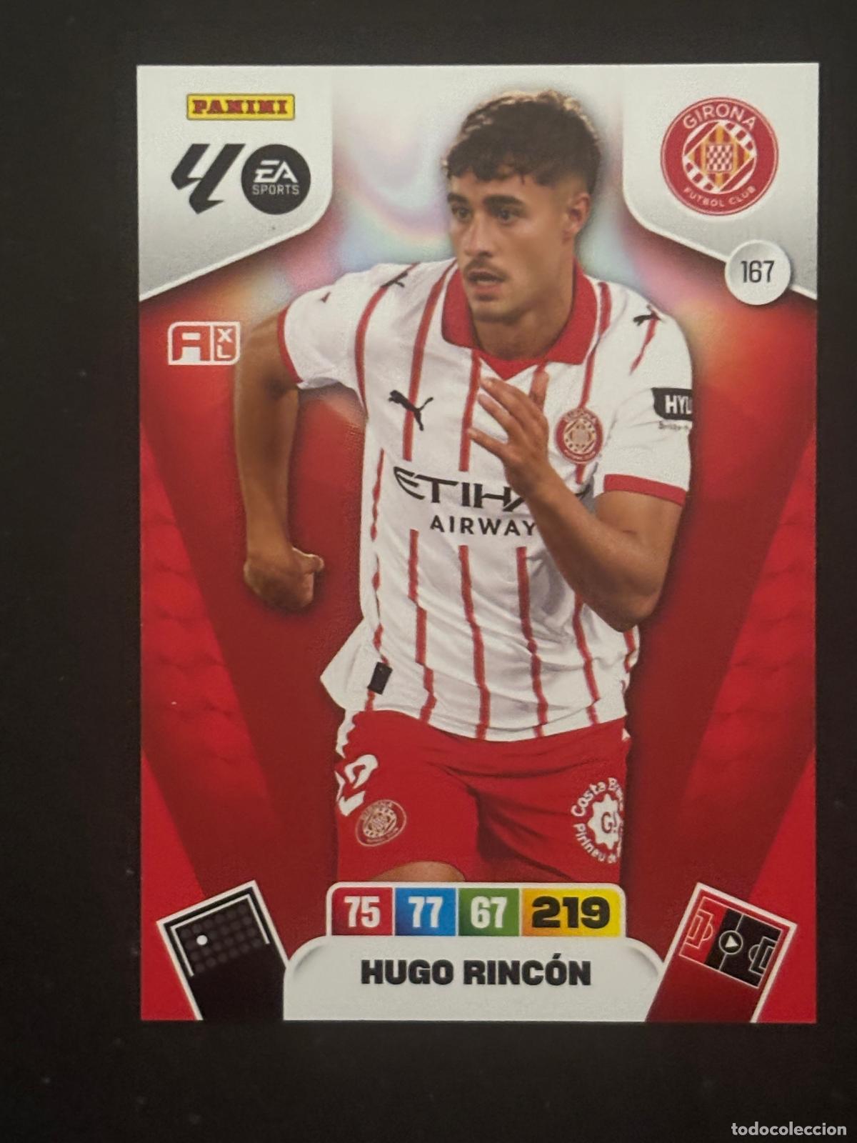 Cromos de f&uacute;tbol: 167 HUGO RINC&Oacute;N GIRONA ADRENALYN XL LALIGA EA SPORTS 25-26 2025-2026 PANINI