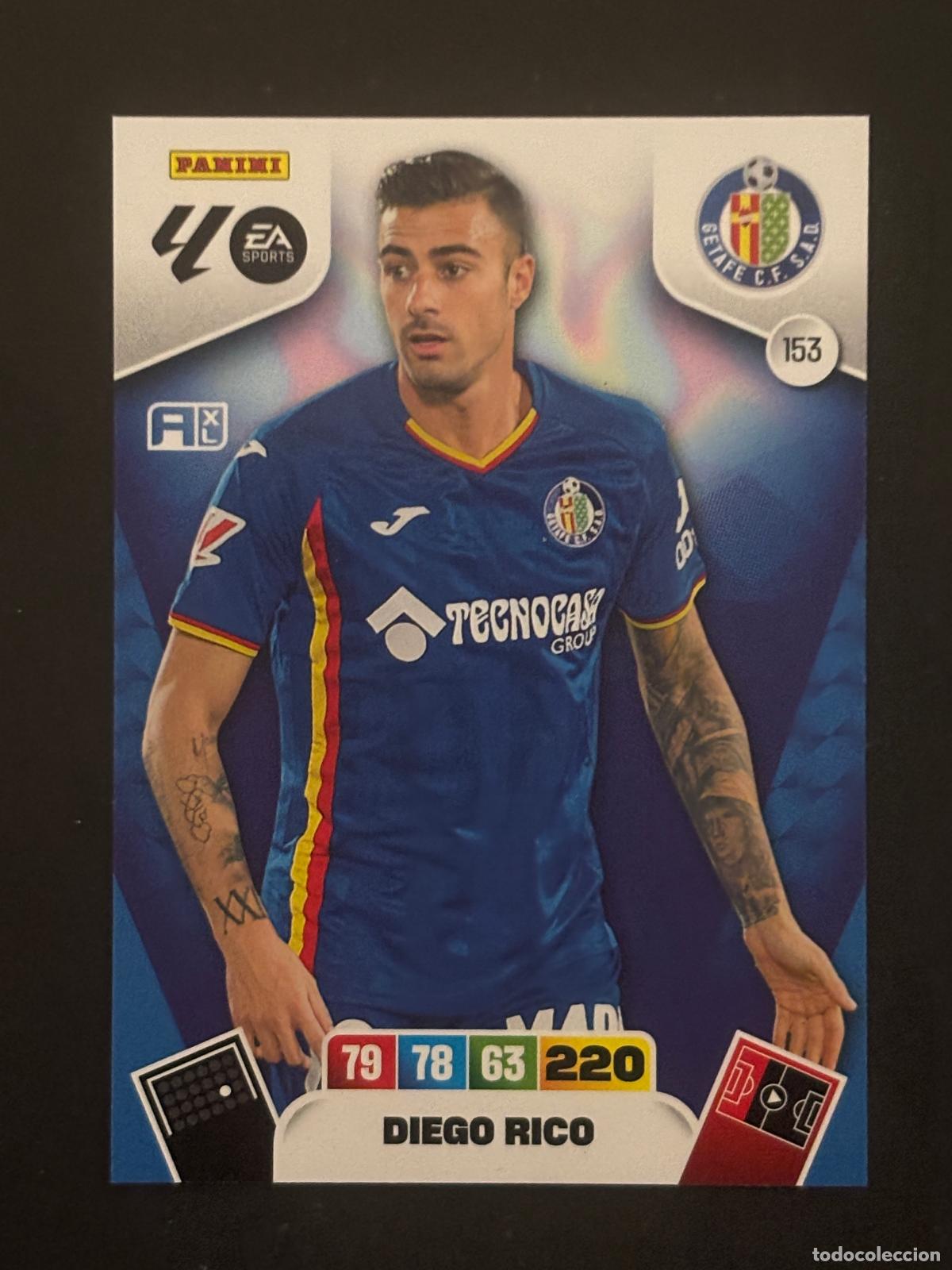 Cromos de f&uacute;tbol: 153 DIEGO RICO GETAFE ADRENALYN XL LALIGA EA SPORTS 25-26 2025-2026 PANINI
