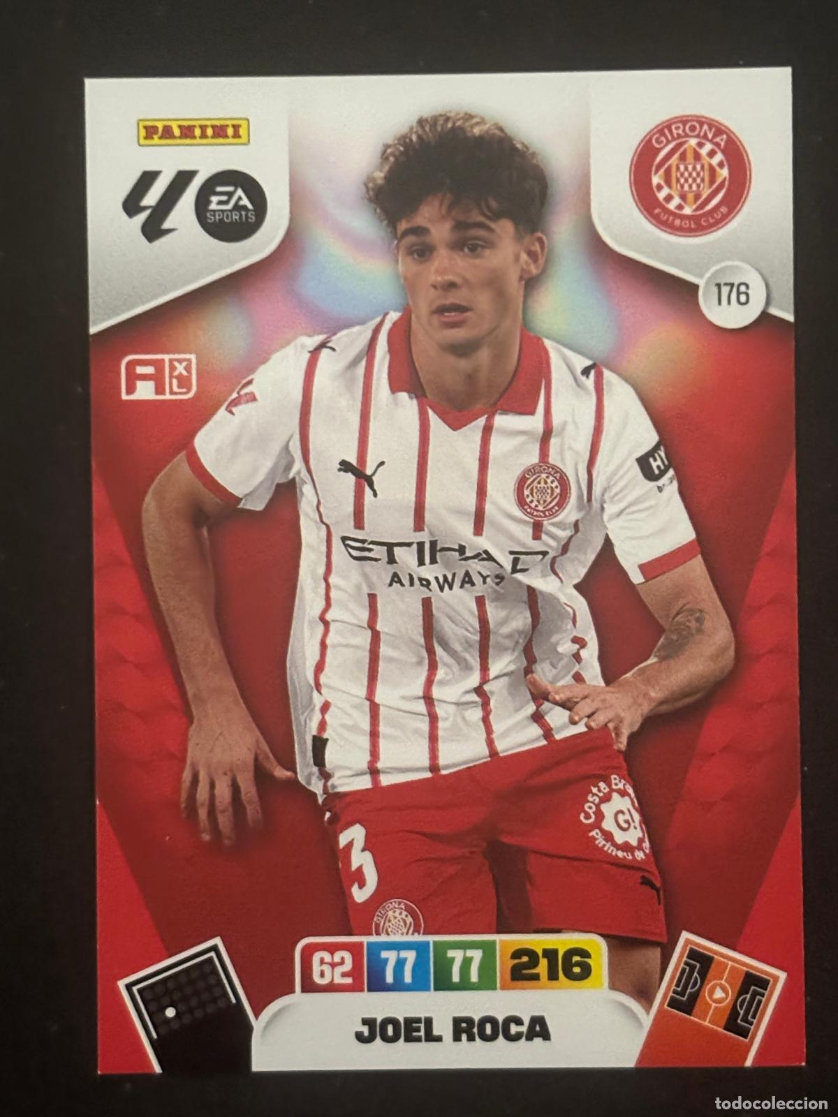 Cromos de f&uacute;tbol: 176 JOEL ROCA GIRONA ADRENALYN XL LALIGA EA SPORTS 25-26 2025-2026 PANINI