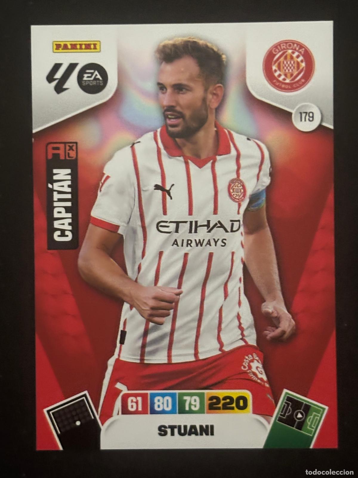 Football Stickers: 179 STUANI GIRONA ADRENALYN XL LALIGA EA SPORTS 25-26 2025-2026 PANINI