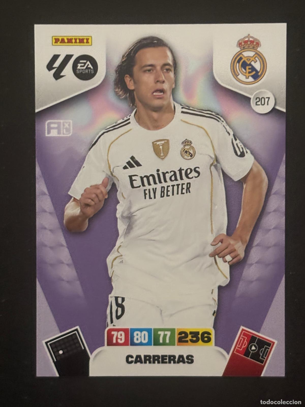 Football Stickers: 207 CARRERAS REAL MADRID ADRENALYN XL LALIGA EA SPORTS 25-26 2025-2026 PANINI