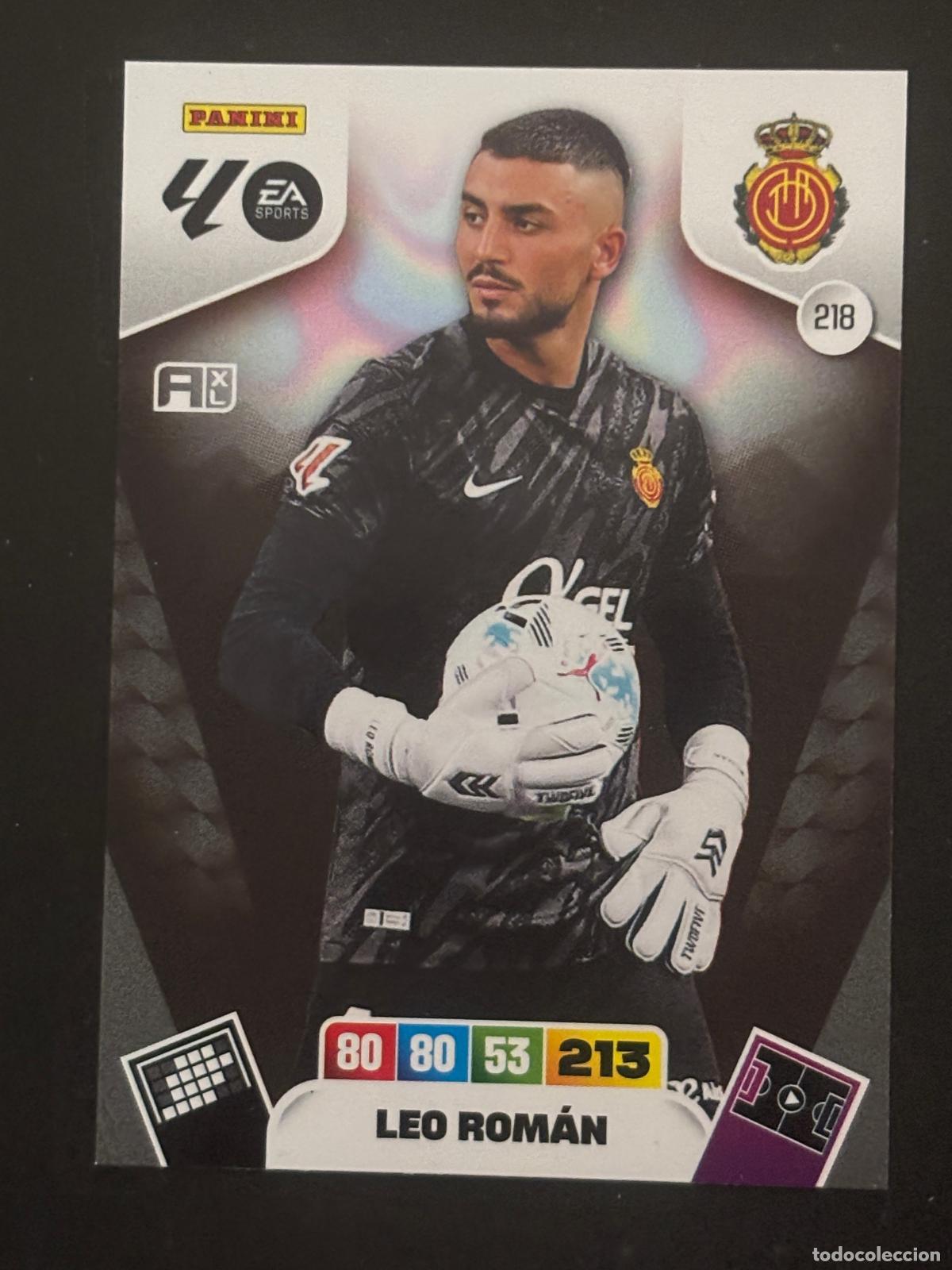 Football Stickers: 218 LEO ROM&Aacute;N MALLORCA ADRENALYN XL LALIGA EA SPORTS 25-26 2025-2026 PANINI