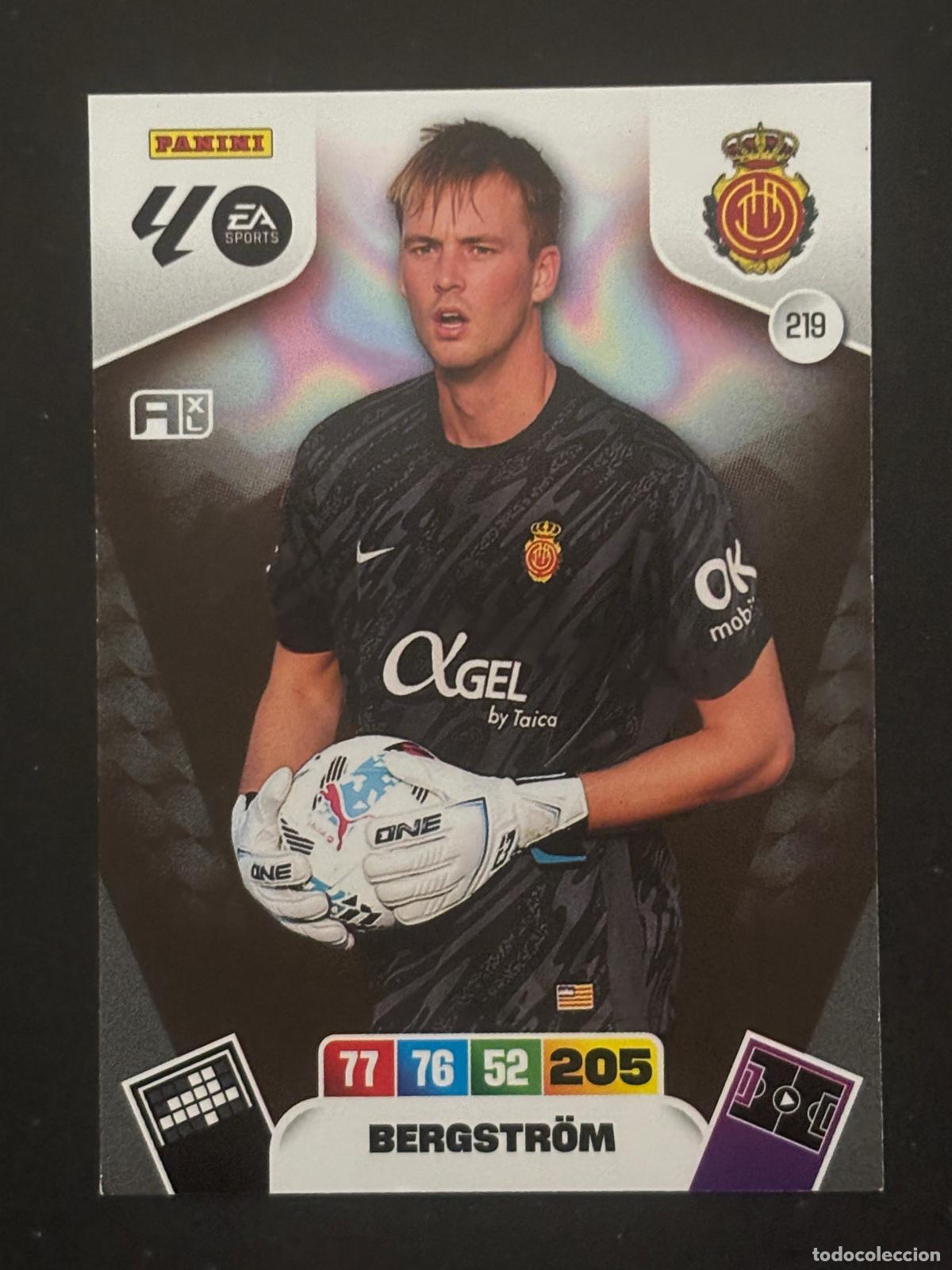 Football Stickers: 219 BERGSTR&Ouml;M MALLORCA ADRENALYN XL LALIGA EA SPORTS 25-26 2025-2026 PANINI