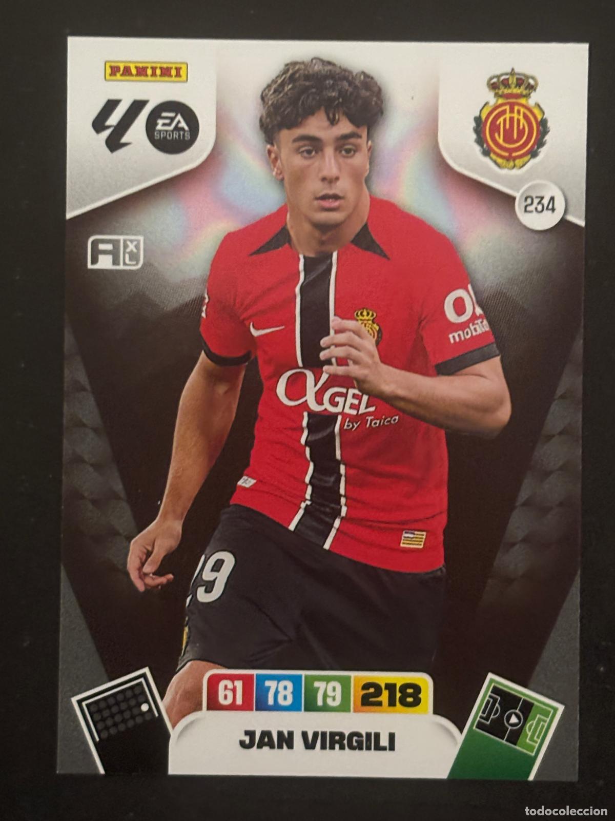 Football Stickers: 234 JAN VIRGILI MALLORCA ADRENALYN XL LALIGA EA SPORTS 25-26 2025-2026 PANINI