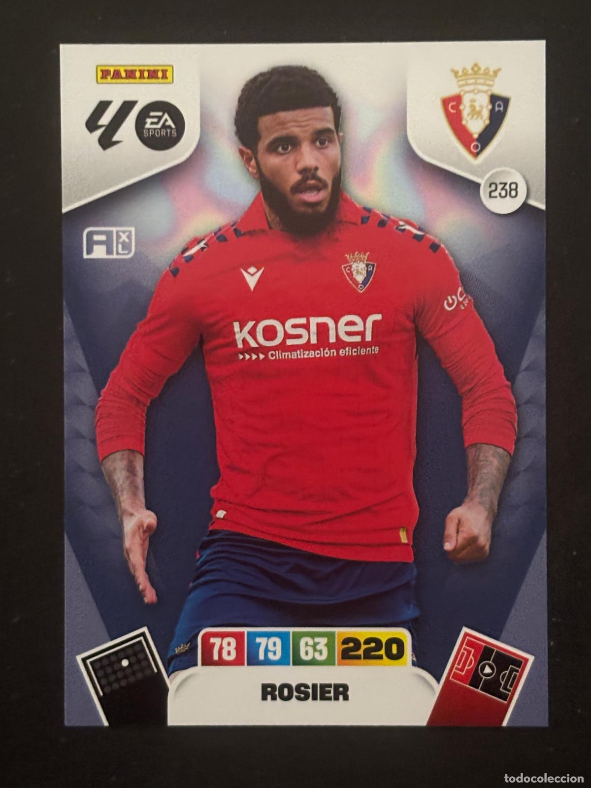 Football Stickers: 238 ROSIER OSASUNA ADRENALYN XL LALIGA EA SPORTS 25-26 2025-2026 PANINI