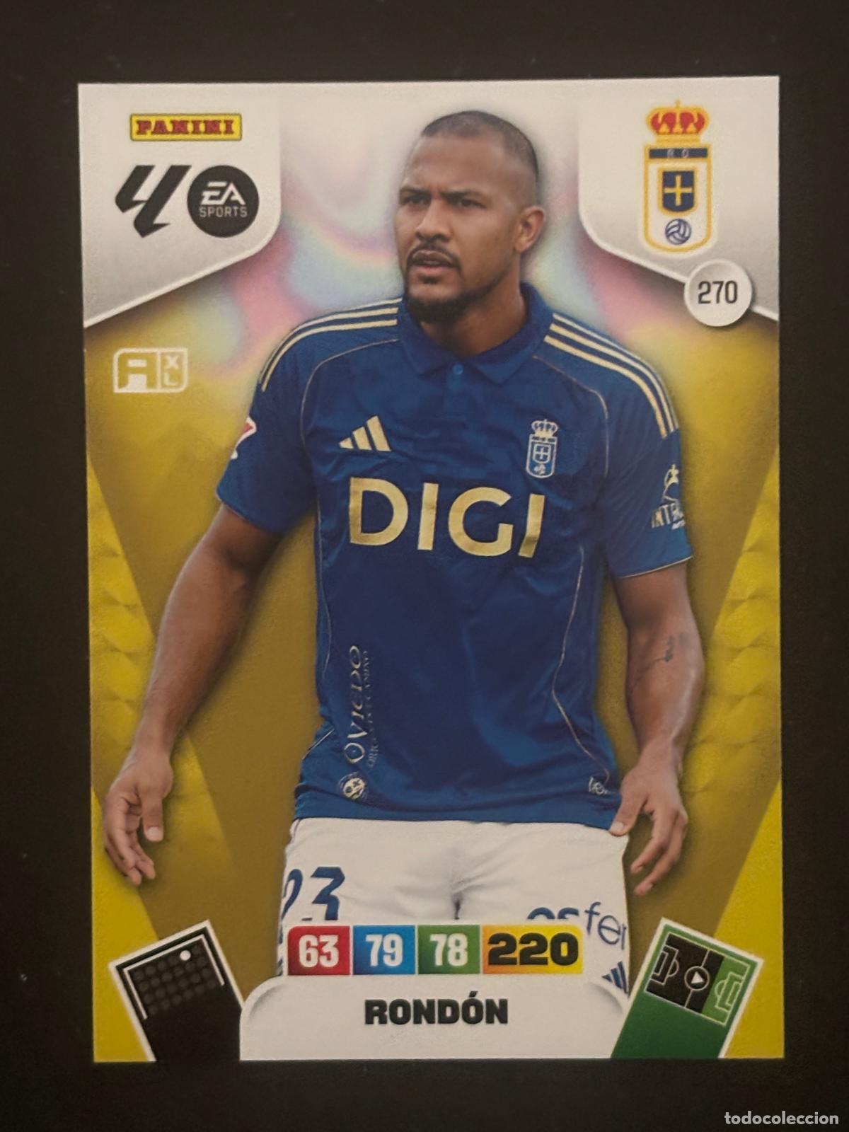 Fu&szlig;ball-Sticker: 270 ROND&Oacute;N OVIEDO ADRENALYN XL LALIGA EA SPORTS 25-26 2025-2026 PANINI
