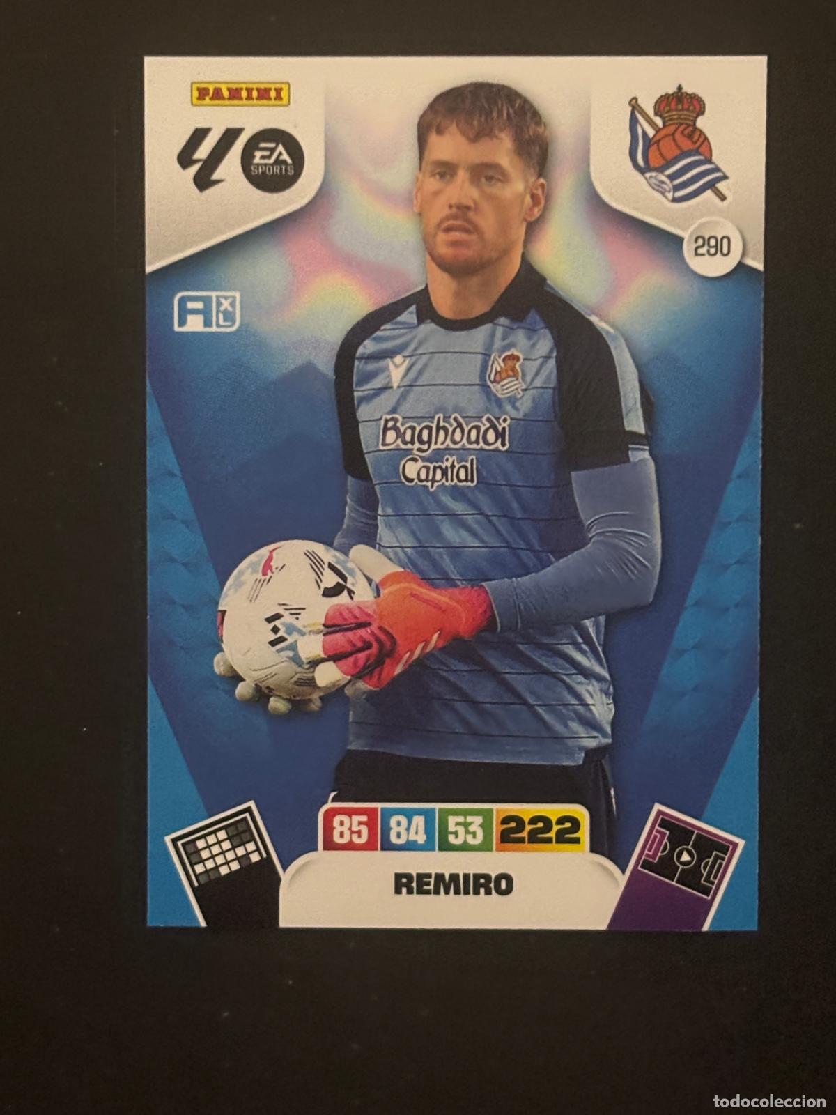 Fu&szlig;ball-Sticker: 290 REMIRO REAL SOCIEDAD ADRENALYN XL LALIGA EA SPORTS 25-26 2025-2026 PANINI