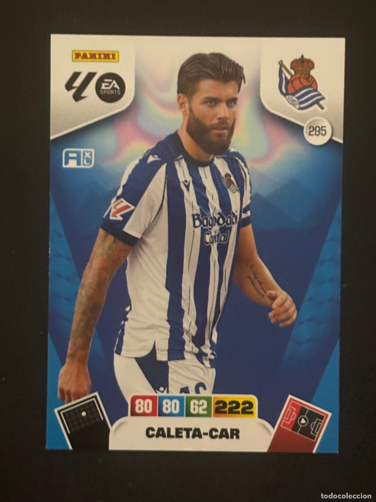 Fu&szlig;ball-Sticker: 295 CALETA-CAR REAL SOCIEDAD ADRENALYN XL LALIGA EA SPORTS 25-26 2025-2026 PANINI