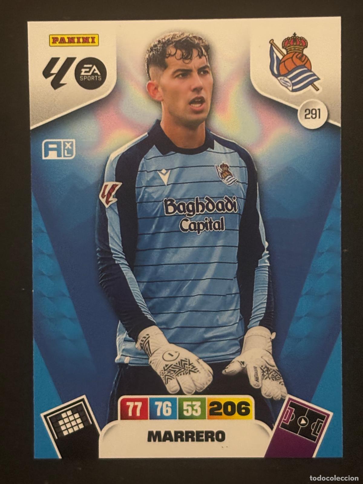 Fu&szlig;ball-Sticker: 291 MARRERO REAL SOCIEDAD ADRENALYN XL LALIGA EA SPORTS 25-26 2025-2026 PANINI