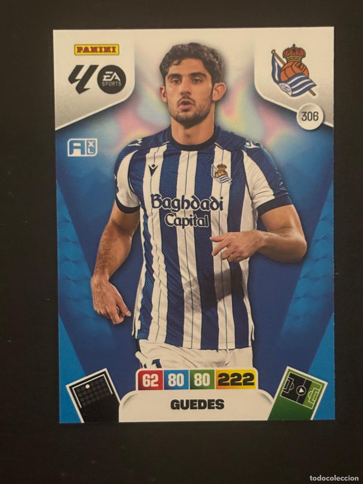 Fu&szlig;ball-Sticker: 306 GUEDES REAL SOCIEDAD ADRENALYN XL LALIGA EA SPORTS 25-26 2025-2026 PANINI