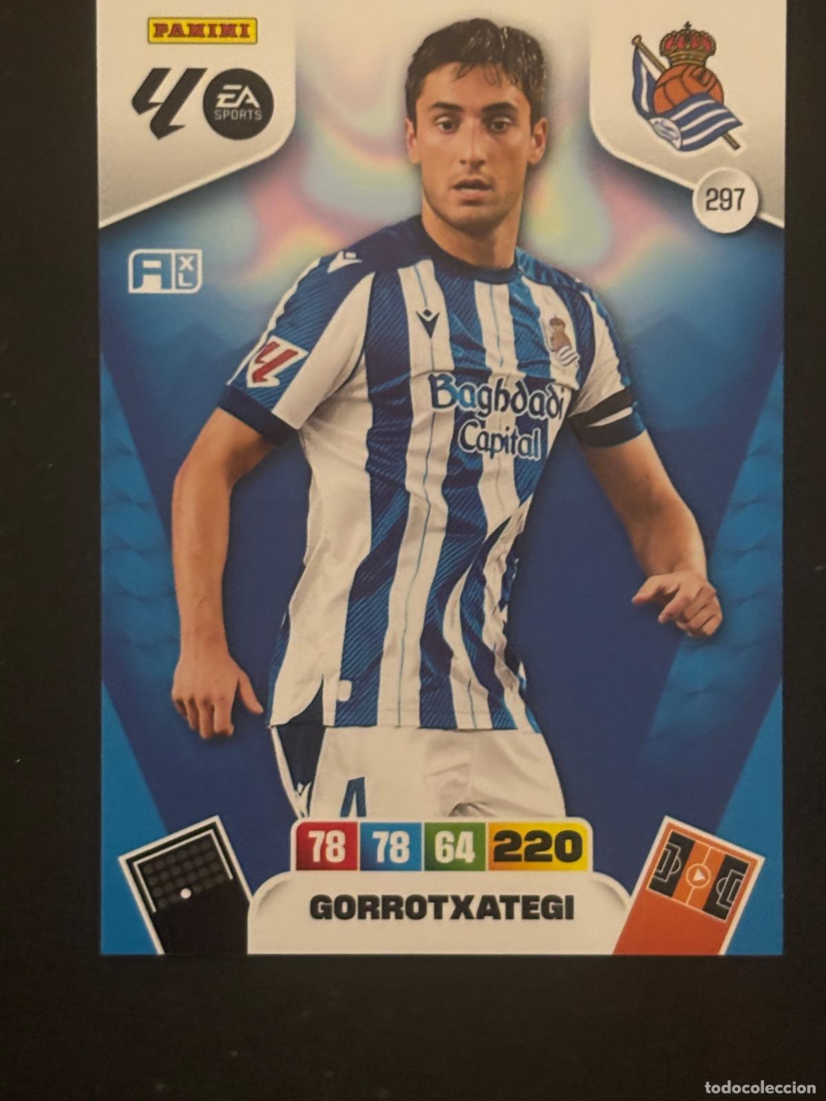 Fu&szlig;ball-Sticker: 297 GORROTXATEGI REAL SOCIEDAD ADRENALYN XL LALIGA EA SPORTS 25-26 2025-2026 PANINI