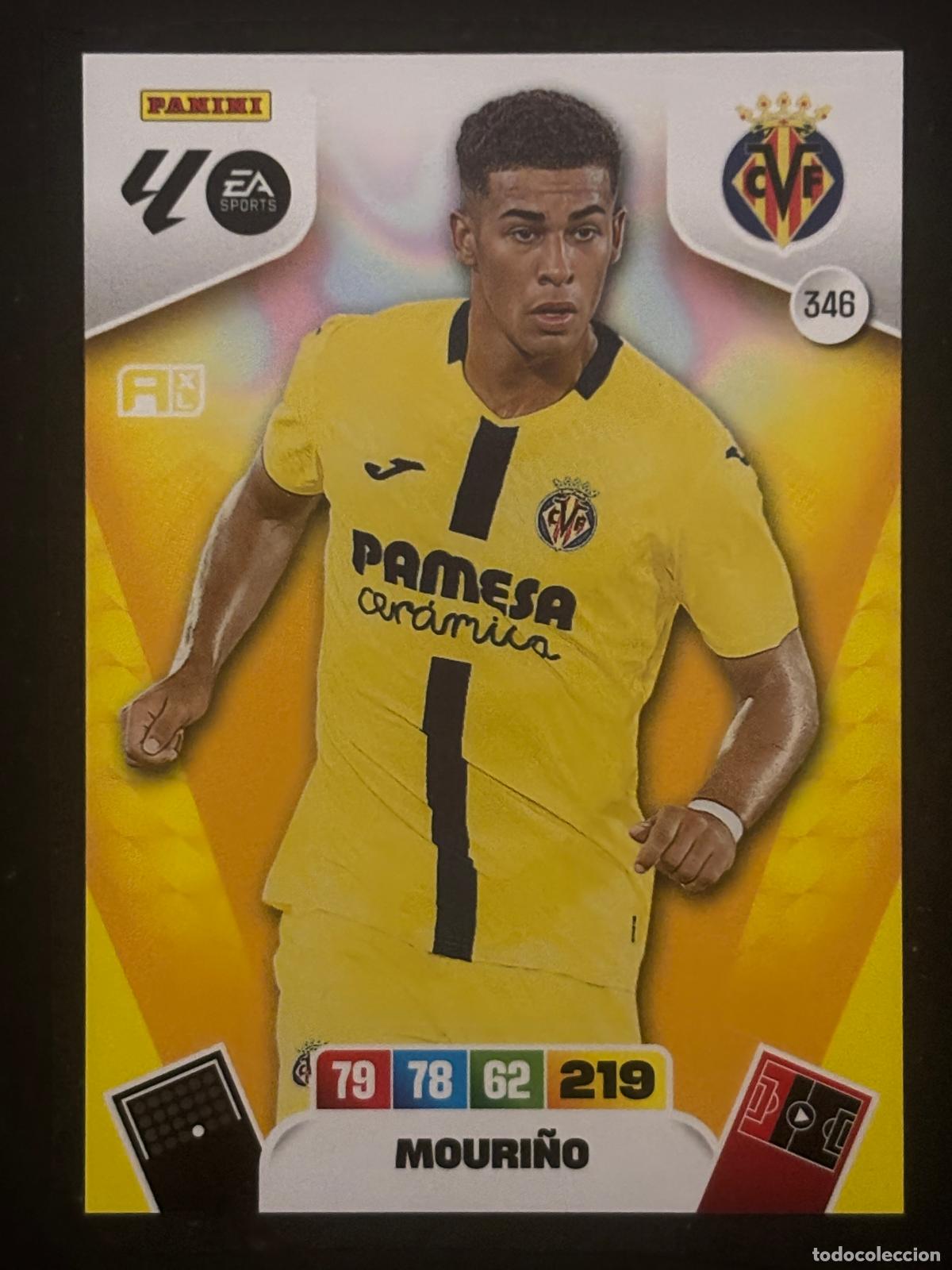 Cromos de f&uacute;tbol: 346 MOURI&Ntilde;O VILLARREAL ADRENALYN XL LALIGA EA SPORTS 25-26 2025-2026 PANINI
