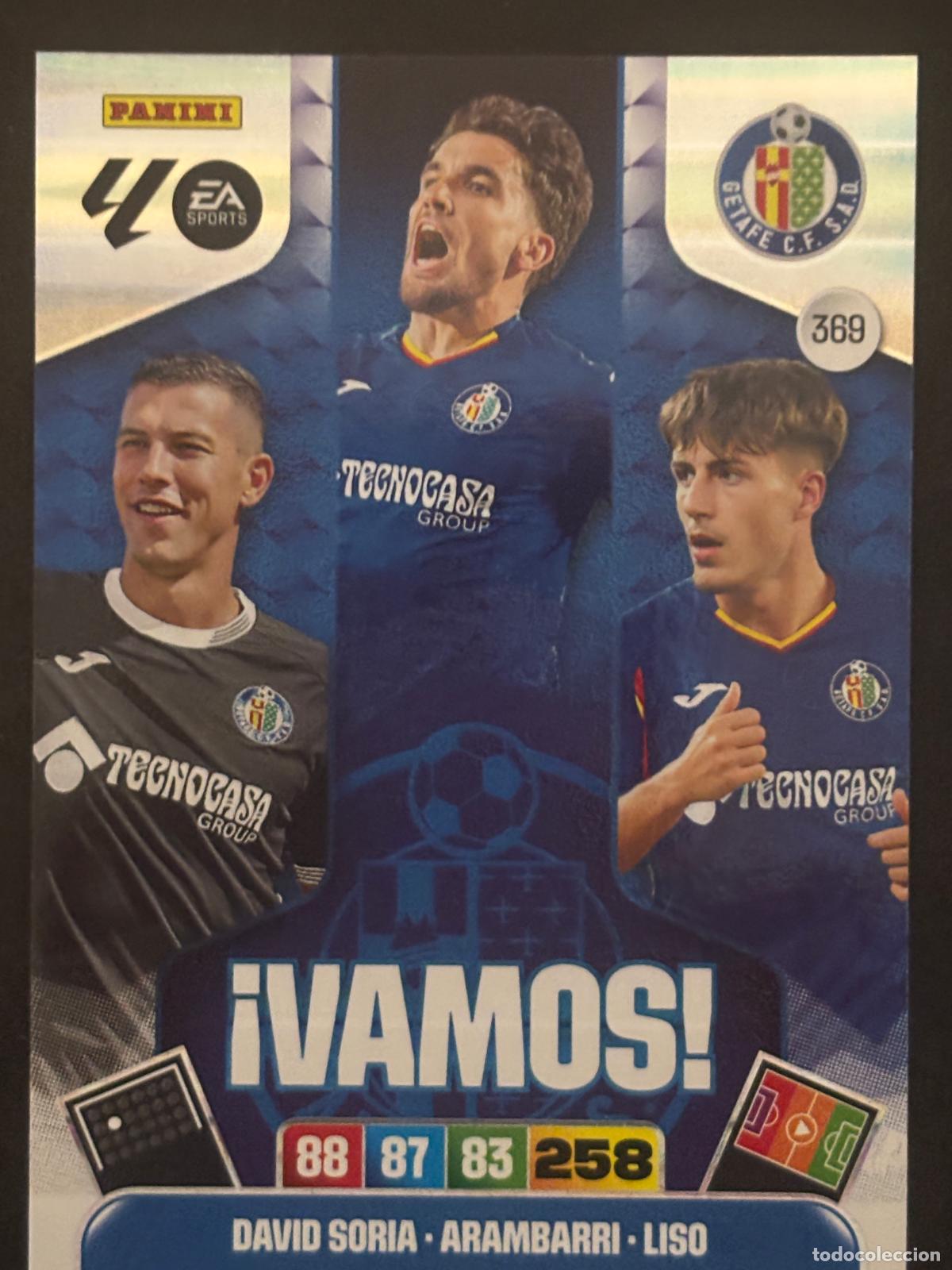 Cromos de f&uacute;tbol: 369 VAMOS GETAFE &iexcl;VAMOS! ADRENALYN XL LALIGA EA SPORTS 25-26 2025-2026 PANINI