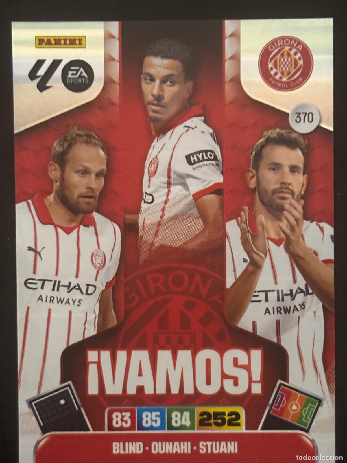 Figurine di Calcio: 370 VAMOS GIRONA &iexcl;VAMOS! ADRENALYN XL LALIGA EA SPORTS 25-26 2025-2026 PANINI