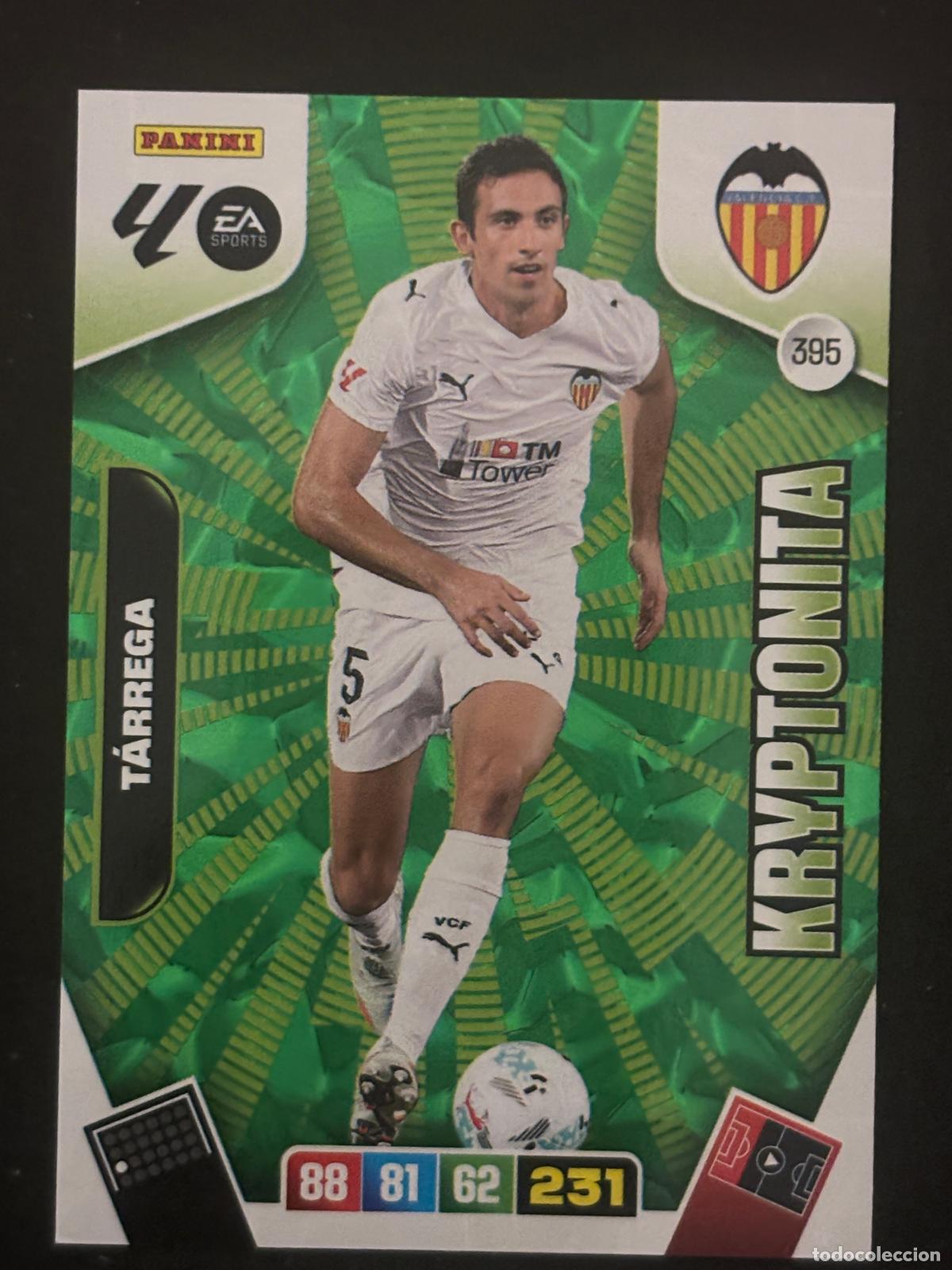 Figurine di Calcio: 395 T&Aacute;RREGA VALENCIA KRYPTONITA ADRENALYN XL LALIGA EA SPORTS 25-26 2025-2026 PANINI
