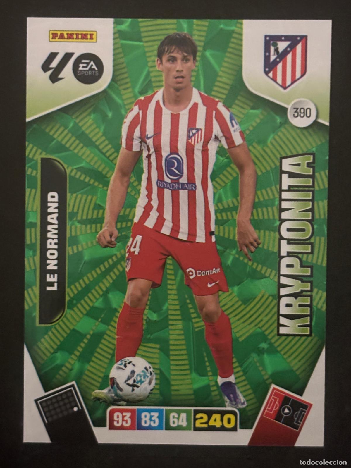 Figurine di Calcio: 390 LE NORMAND AT MADRID KRYPTONITA ADRENALYN XL LALIGA EA SPORTS 25-26 2025-2026 PANINI
