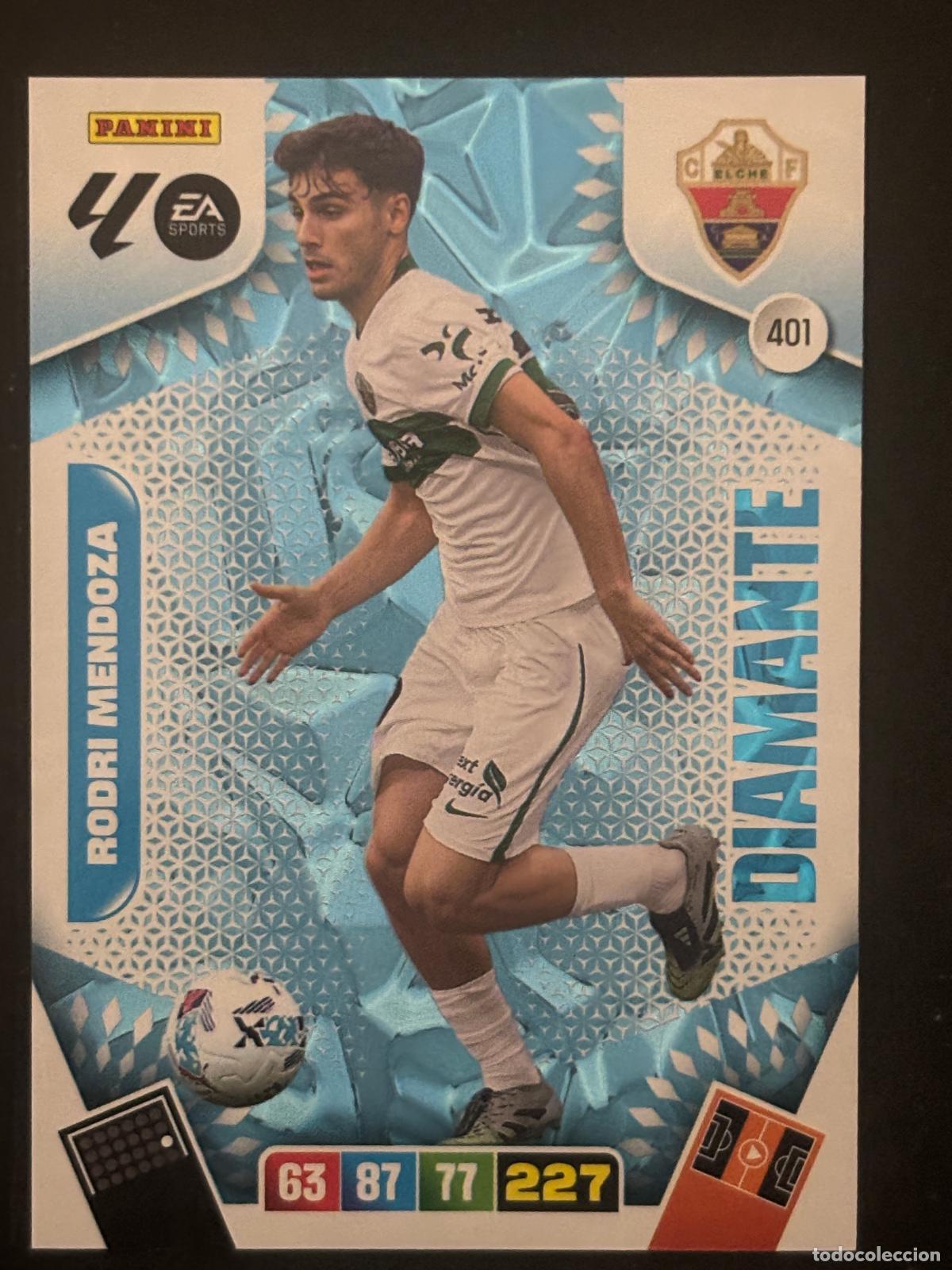 Figurine di Calcio: 401 RODRI MENDOZA ELCHE DIAMANTES ADRENALYN XL LALIGA EA SPORTS 25-26 2025-2026 PANINI