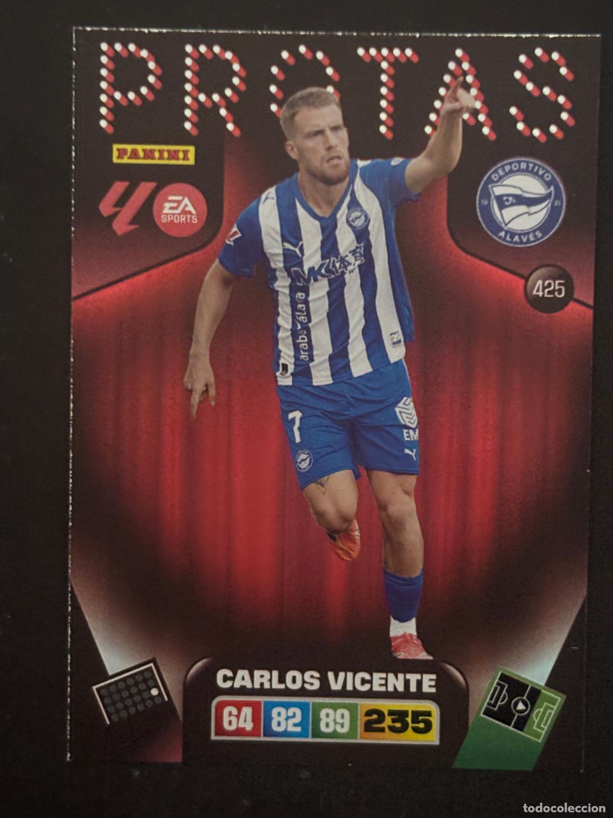 Figurine di Calcio: 425 CARLOS VICENTE ALAVES PROTAS ADRENALYN XL LALIGA EA SPORTS 25-26 2025-2026 PANINI