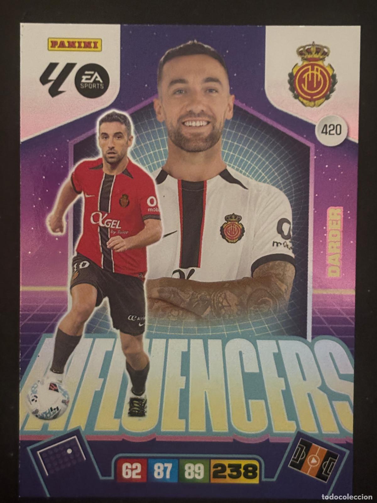 Figurine di Calcio: 420 DARDER MALLORCA INFLUENCERS ADRENALYN XL LALIGA EA SPORTS 25-26 2025-2026 PANINI