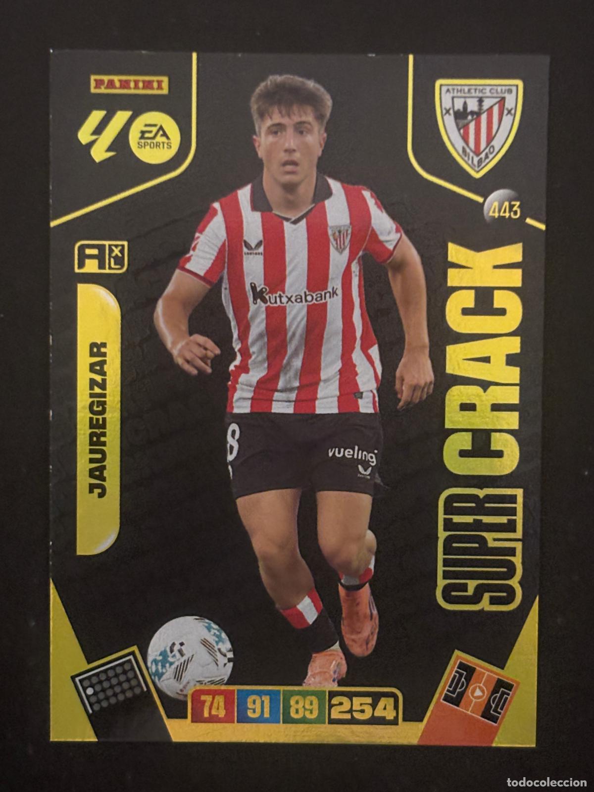 Figurine di Calcio: 443 JAUREGIZAR AT BILBAO SUPER CRACK ADRENALYN XL LALIGA EA SPORTS 25-26 2025-2026 PANINI