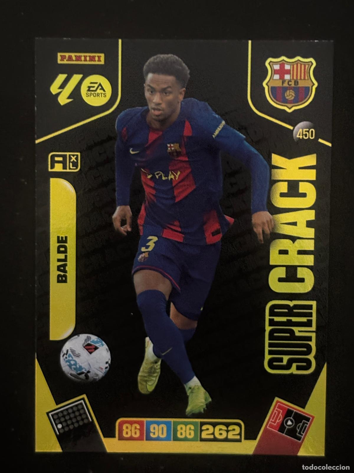 Figurine di Calcio: 450 BALDE BARCELONA SUPER CRACK ADRENALYN XL LALIGA EA SPORTS 25-26 2025-2026 PANINI
