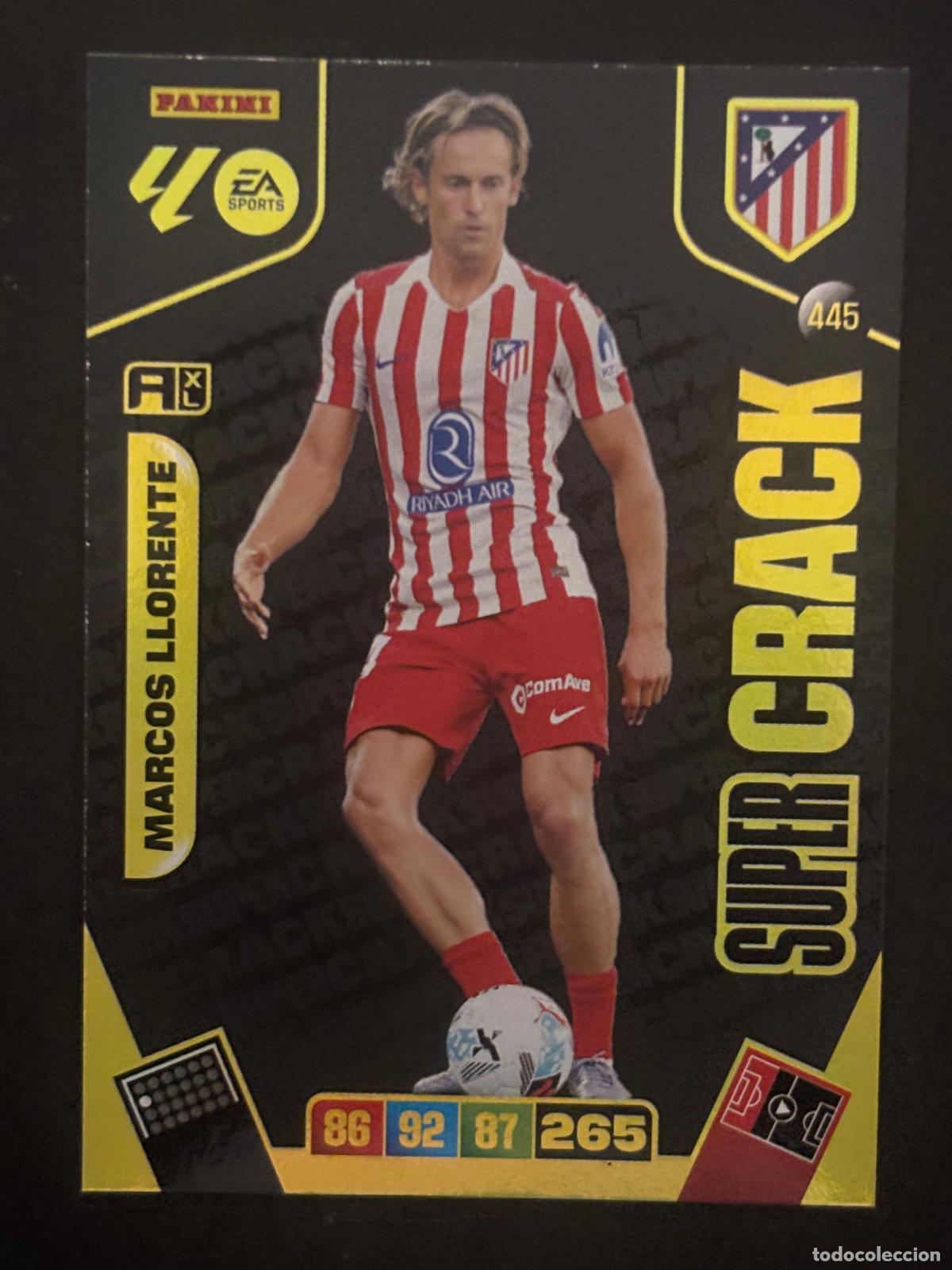 Figurine di Calcio: 445 MARCOS LLORENTE AT MADRID SUPER CRACK ADRENALYN XL LALIGA EA SPORTS 25-26 2025-2026