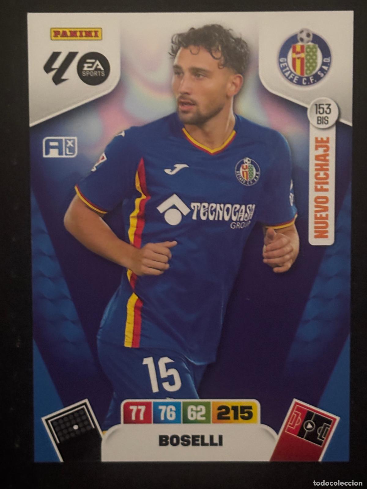 Cromos de f&uacute;tbol: 153BIS BOSELLI GETAFE ADRENALYN PLUS 2&ordf; EDICI&Oacute;N ADRENALYN XL LALIGA 25-26 2025-2026