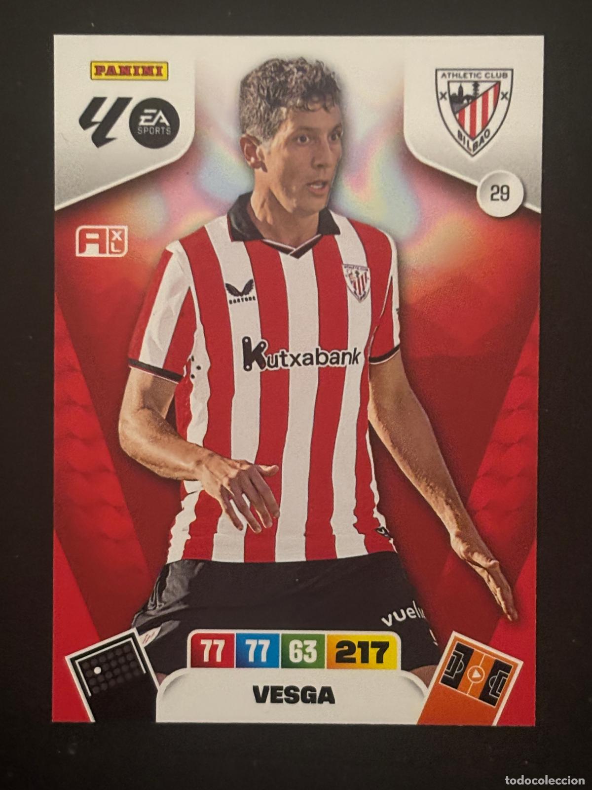 Football Stickers: 29 VESGA AT BILBAO ADRENALYN XL LALIGA EA SPORTS 25-26 2025-2026 PANINI