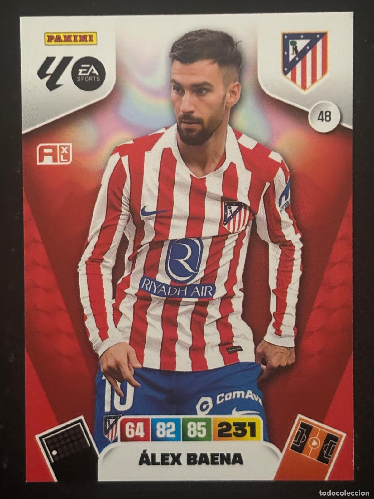 Football Stickers: 48 &Aacute;LEX BAENA AT MADRID ADRENALYN XL LALIGA EA SPORTS 25-26 2025-2026 PANINI