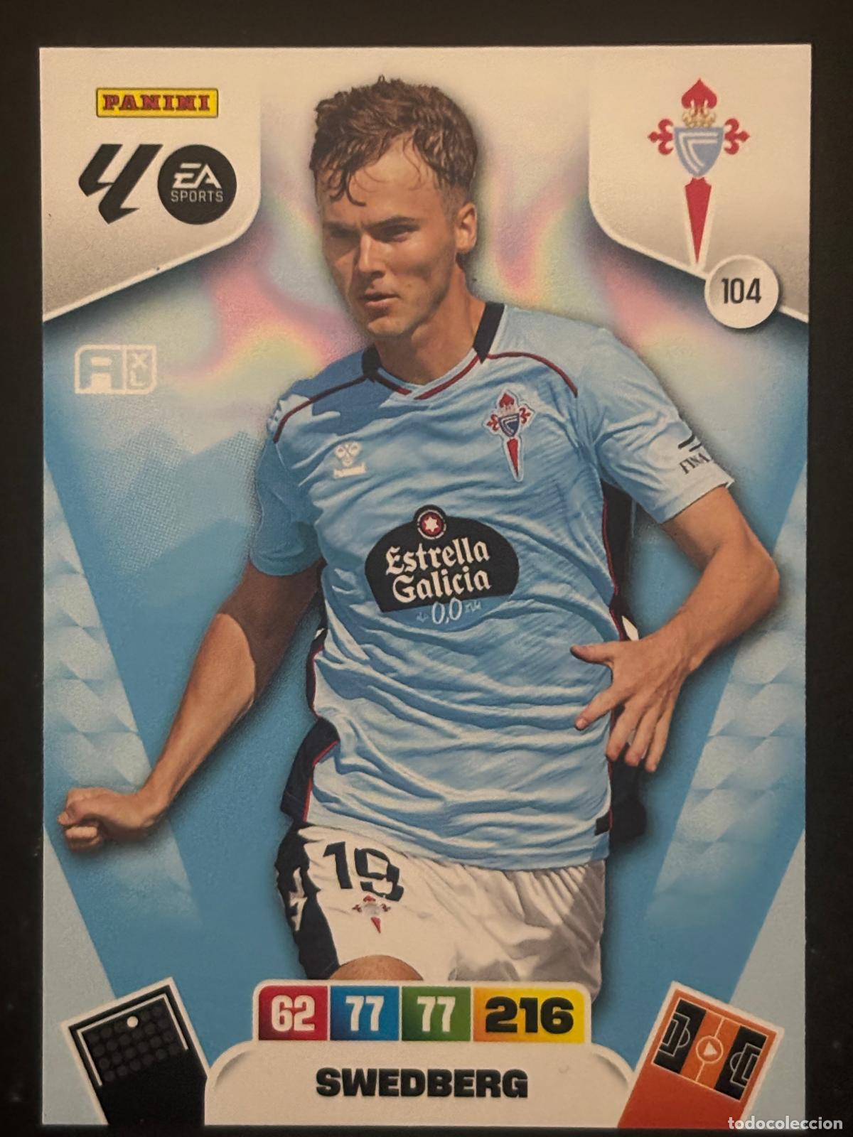 Figurine di Calcio: 104 SWEDBERG CELTA ADRENALYN XL LALIGA EA SPORTS 25-26 2025-2026 PANINI