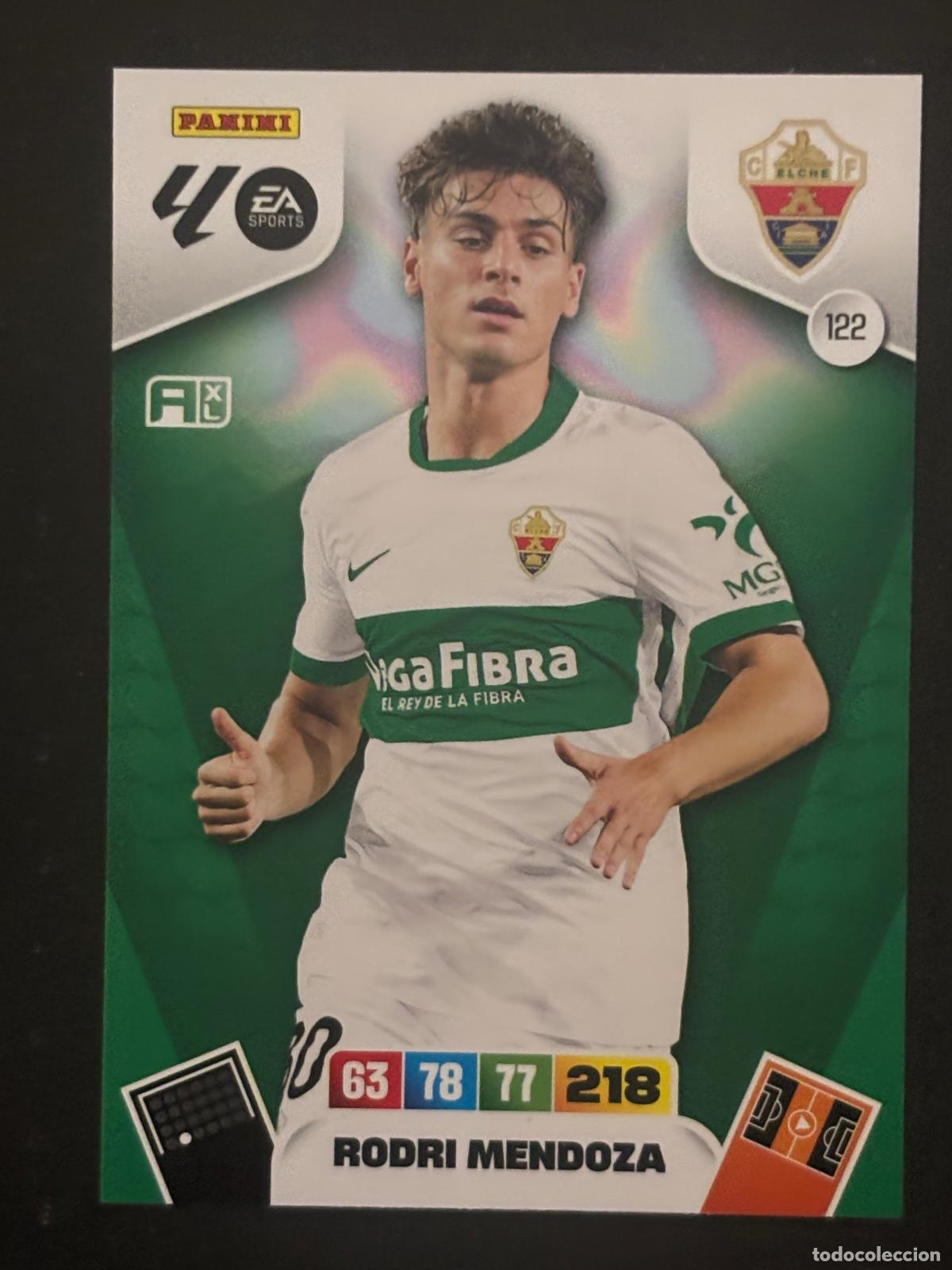 Cromos de Futebol: 122 RODRI MENDOZA ELCHE ADRENALYN XL LALIGA EA SPORTS 25-26 2025-2026 PANINI