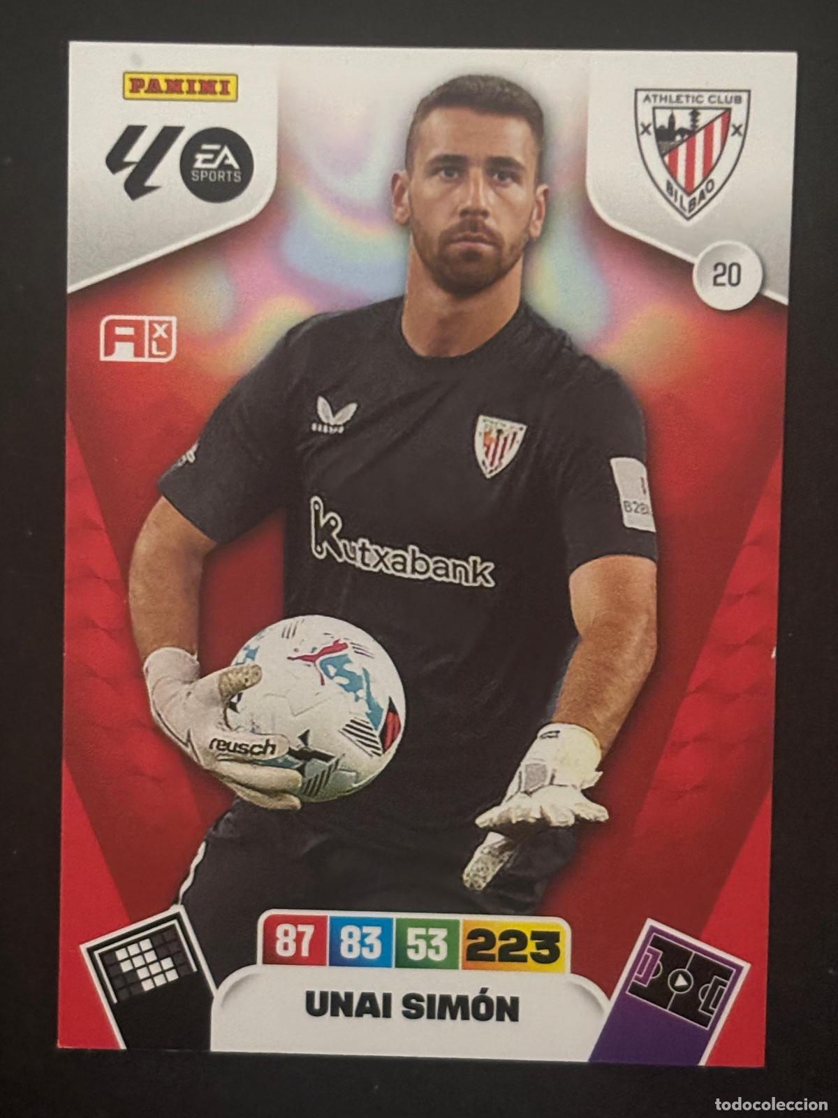 Cromos de Futebol: 20 UNAI SIM&Oacute;N AT BILBAO ADRENALYN XL LALIGA EA SPORTS 25-26 2025-2026 PANINI