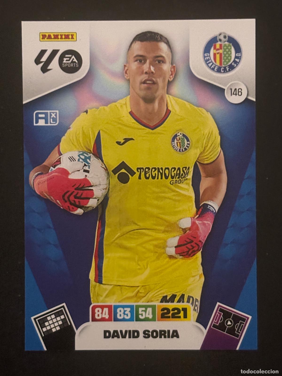 Cromos de Futebol: 146 DAVID SORIA GETAFE ADRENALYN XL LALIGA EA SPORTS 25-26 2025-2026 PANINI