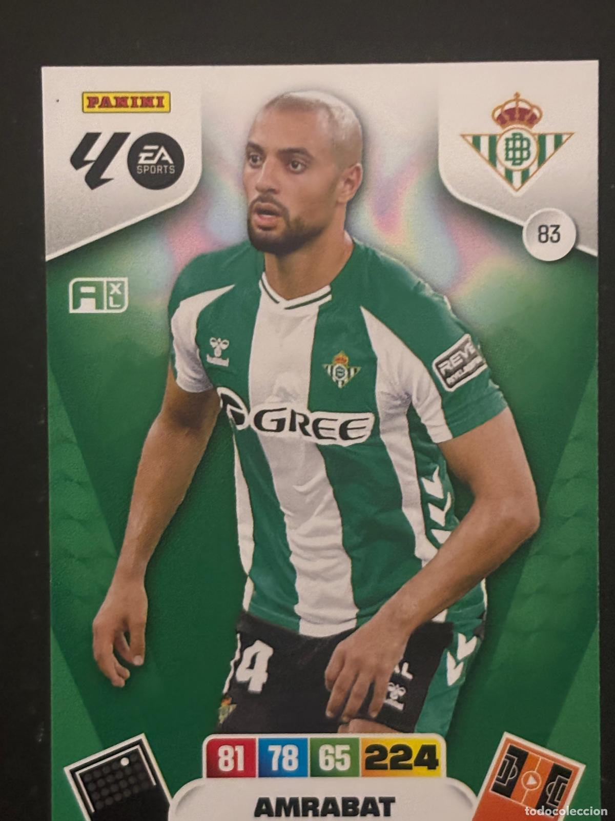 Cromos de Futebol: 83 AMRABAT BETIS ADRENALYN XL LALIGA EA SPORTS 25-26 2025-2026 PANINI