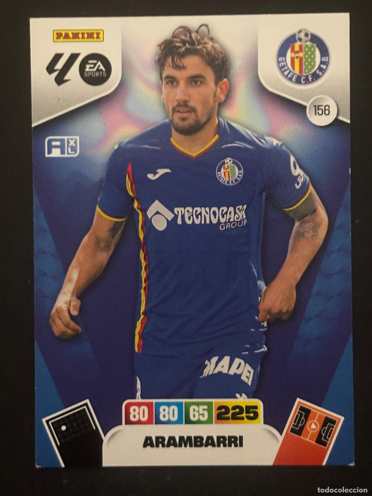 Fu&szlig;ball-Sticker: 156 ARAMBARRI GETAFE ADRENALYN XL LALIGA EA SPORTS 25-26 2025-2026 PANINI