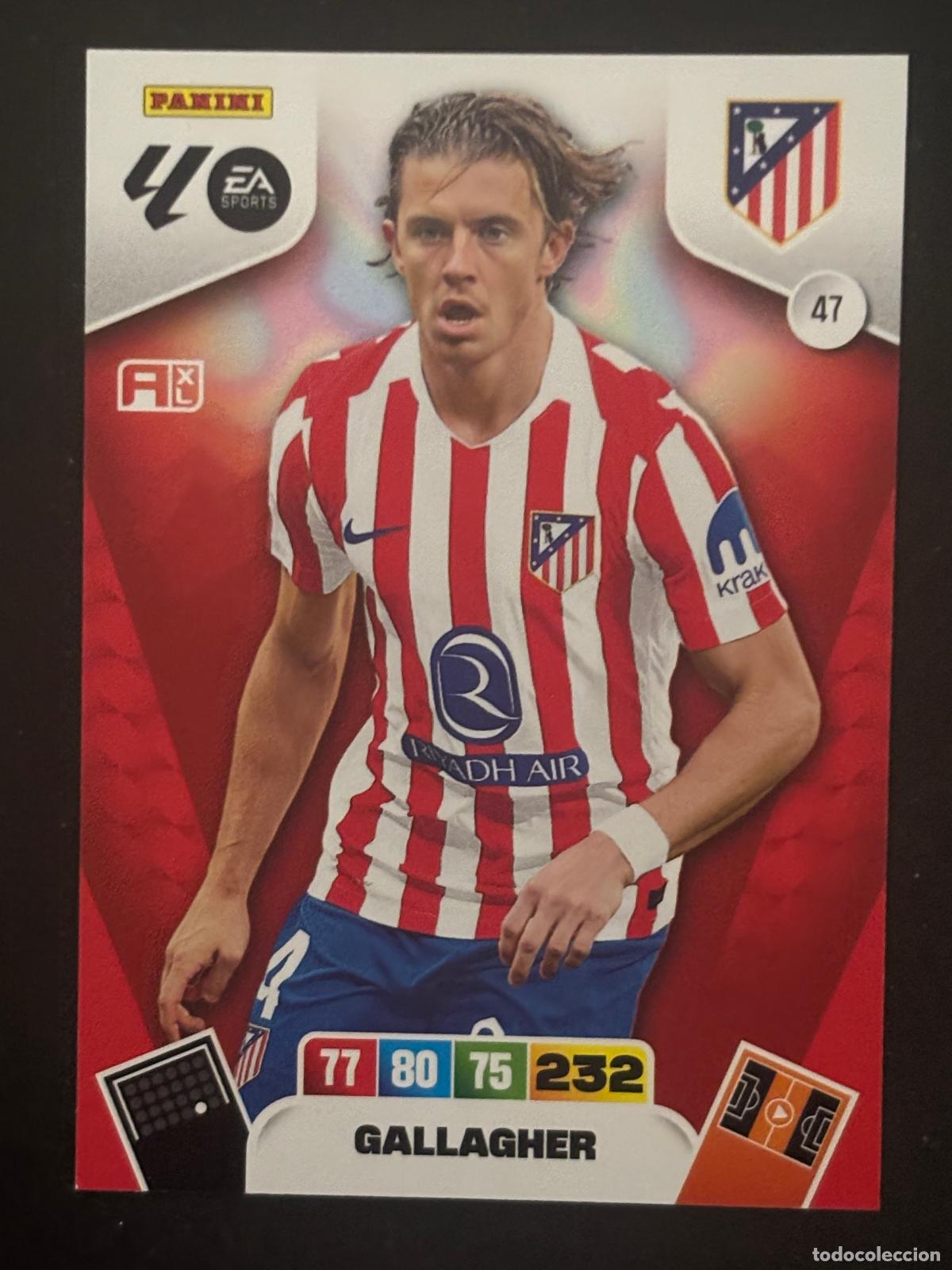 Fu&szlig;ball-Sticker: 47 GALLAGHER AT MADRID ADRENALYN XL LALIGA EA SPORTS 25-26 2025-2026 PANINI