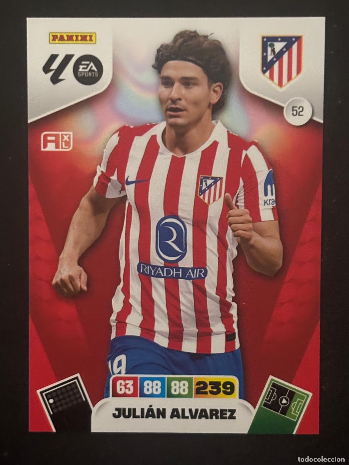 Fu&szlig;ball-Sticker: 52 JULI&Aacute;N &Aacute;LVAREZ AT MADRID ADRENALYN XL LALIGA EA SPORTS 25-26 2025-2026 PANINI