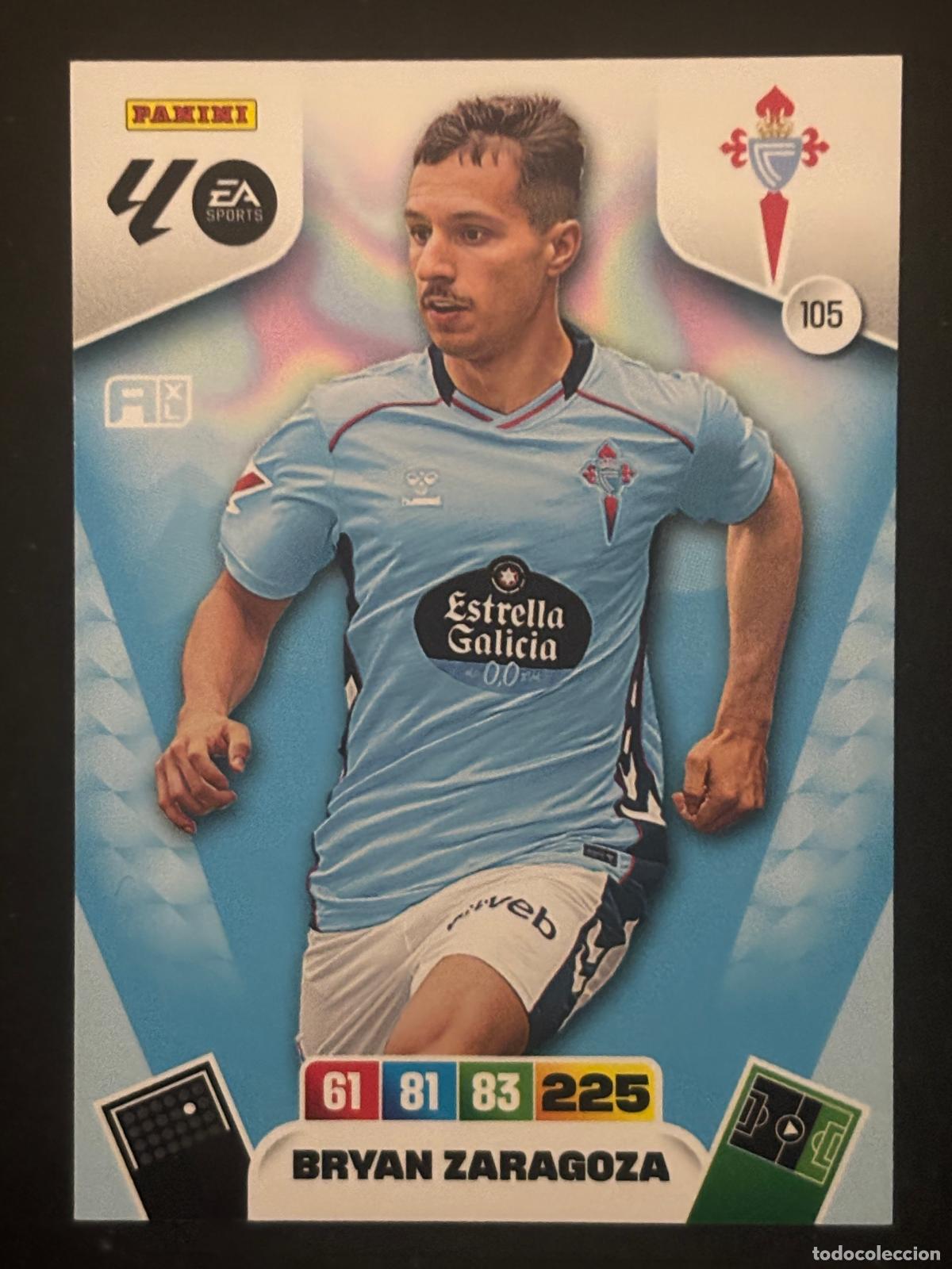Fu&szlig;ball-Sticker: 105 BRYAN ZARAGOZA CELTA ADRENALYN XL LALIGA EA SPORTS 25-26 2025-2026 PANINI