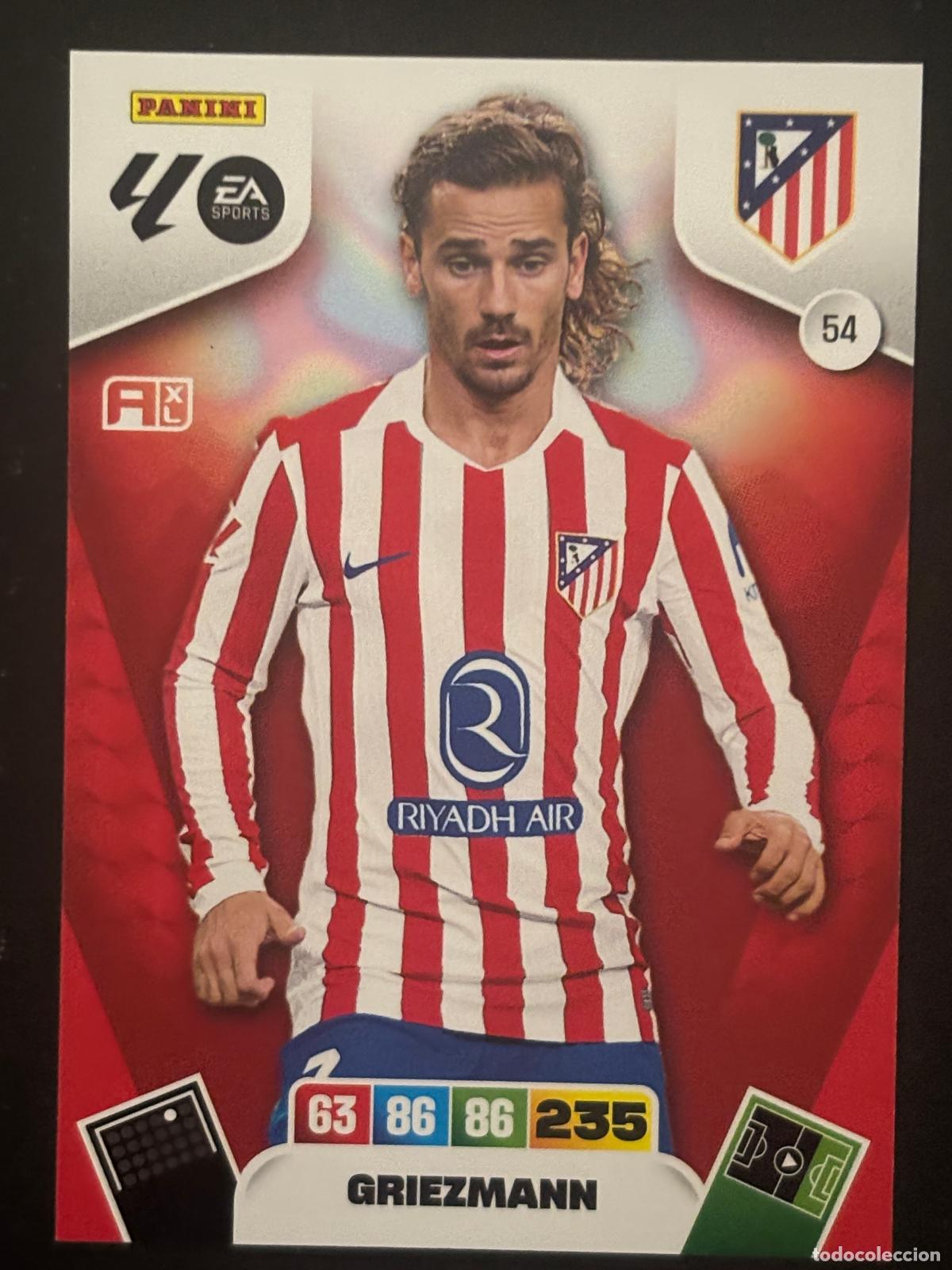 Fu&szlig;ball-Sticker: 54 GRIEZMANN AT MADRID ADRENALYN XL LALIGA EA SPORTS 25-26 2025-2026 PANINI