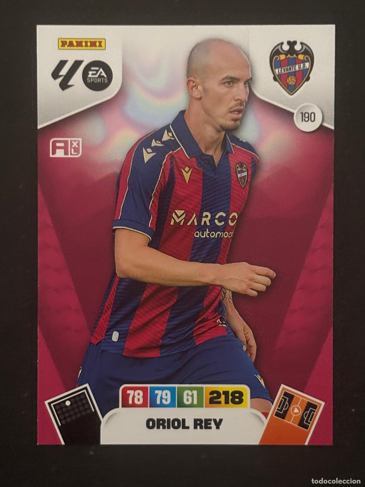 Fu&szlig;ball-Sticker: 190 ORIOL REY LEVANTE ADRENALYN XL LALIGA EA SPORTS 25-26 2025-2026 PANINI