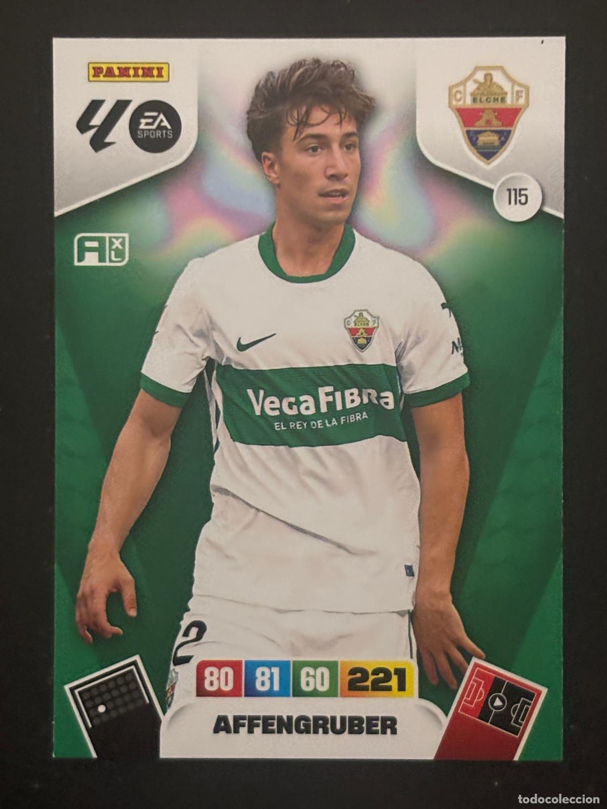 Fu&szlig;ball-Sticker: 115 AFFENGRUBER ELCHE ADRENALYN XL LALIGA EA SPORTS 25-26 2025-2026 PANINI