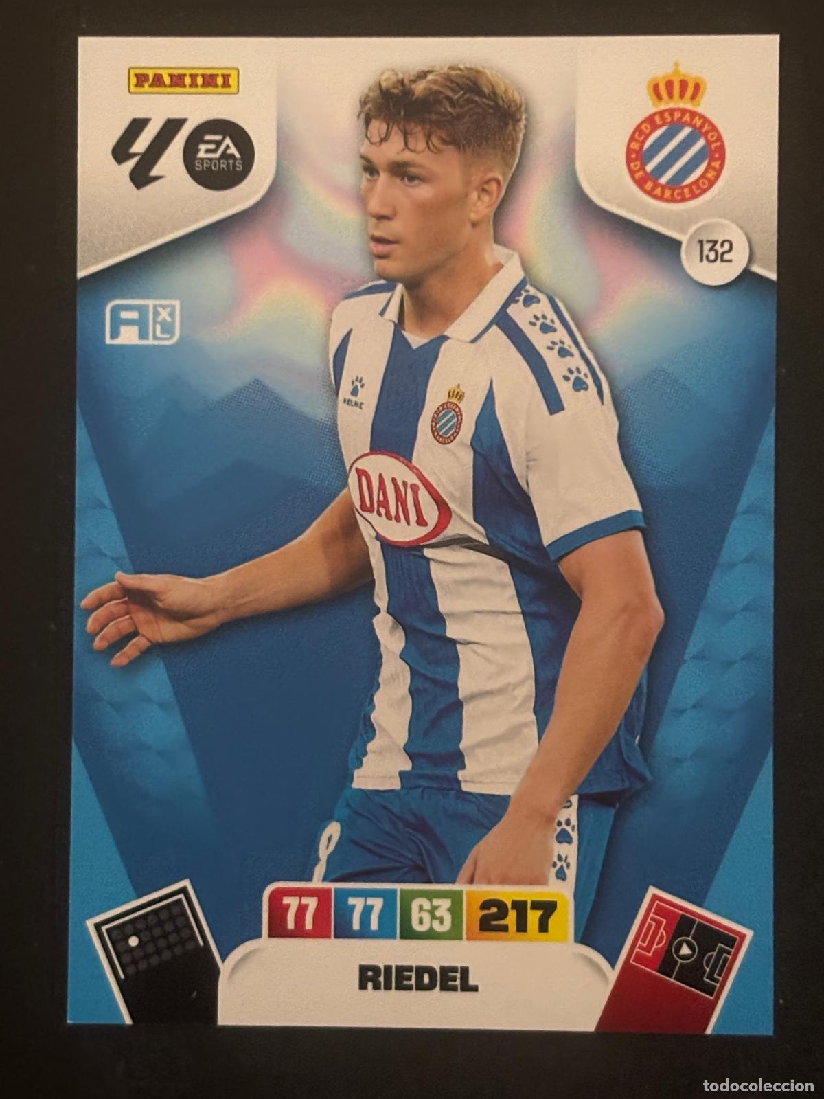 Fu&szlig;ball-Sticker: 132 RIEDEL ESPANYOL ADRENALYN XL LALIGA EA SPORTS 25-26 2025-2026 PANINI