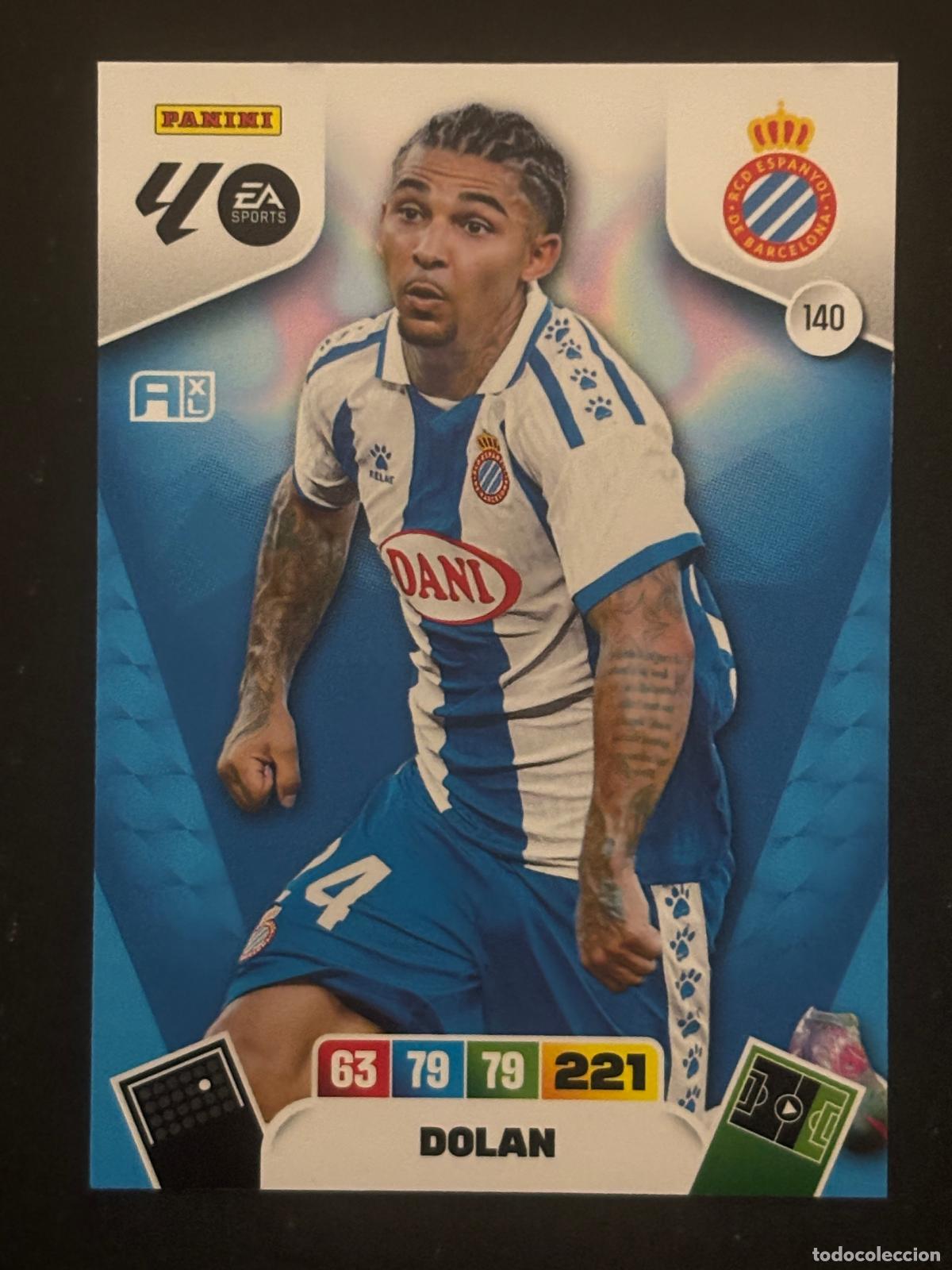 Fu&szlig;ball-Sticker: 140 DOLAN ESPANYOL ADRENALYN XL LALIGA EA SPORTS 25-26 2025-2026 PANINI